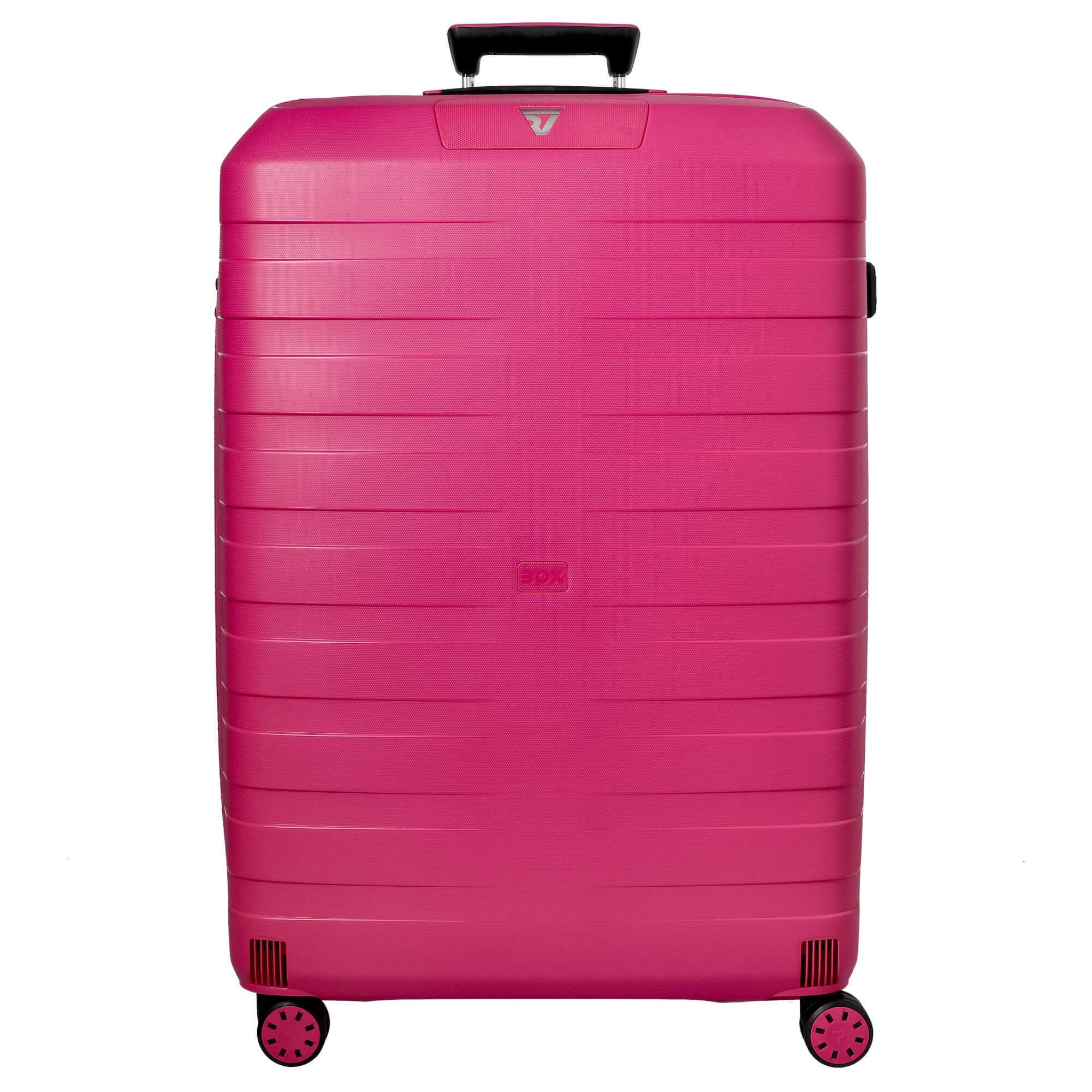 RONCATO Trolley Box Sport 2.0 - 4-Rollen-Trolley 78 cm, 4 Rollen black/magenta