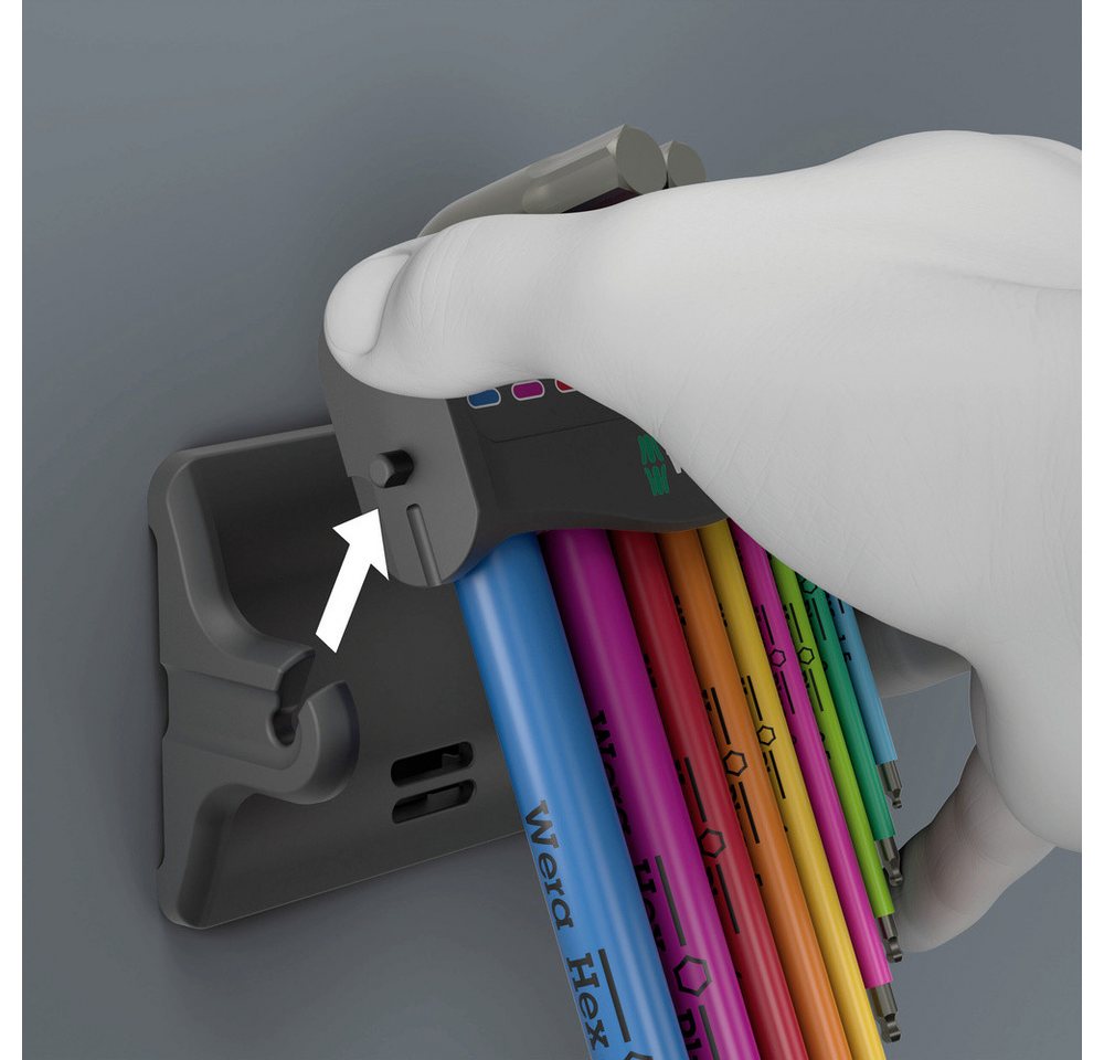 Thumbnail - Wera Schraubendreher Wera 950/9 Hex-Plus Multicolour 3 Innen-Sechskant Winkelschraubendrehe