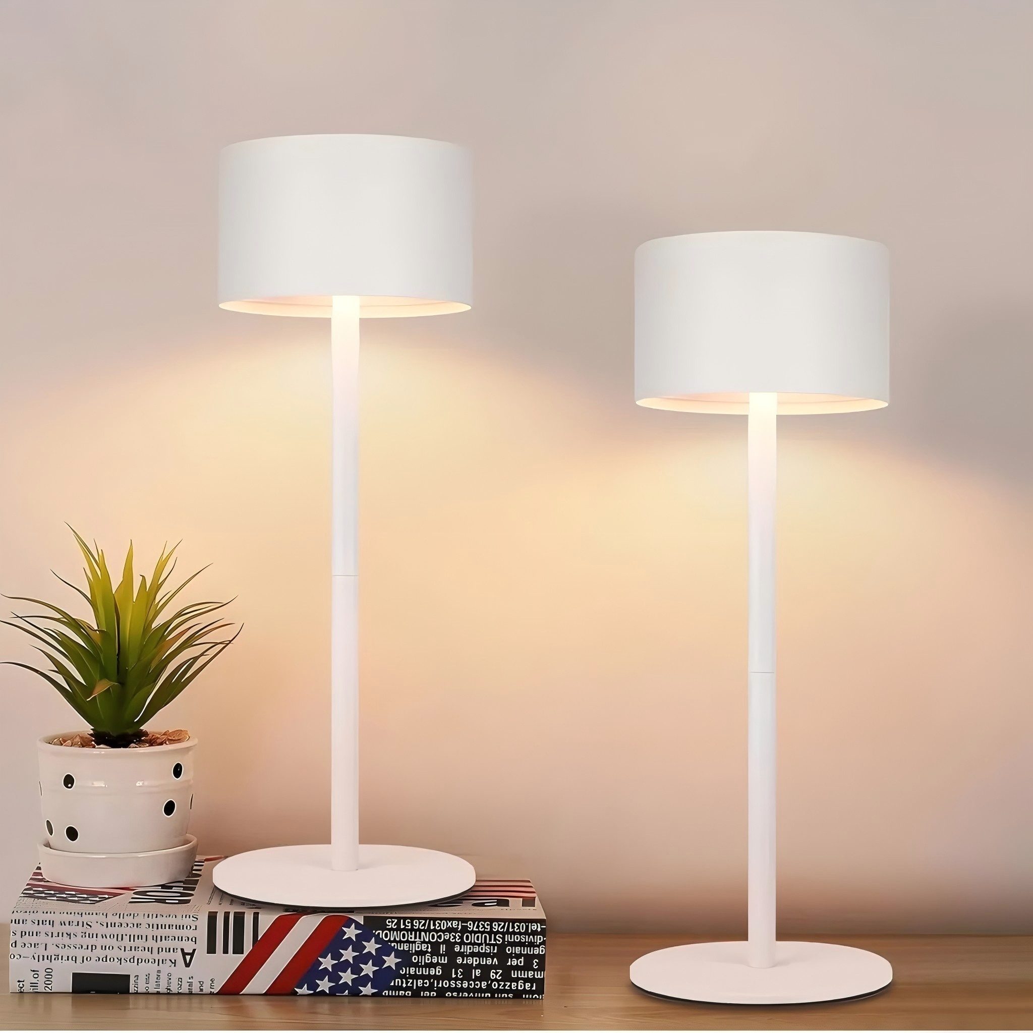 ZMH LED Tischleuchte LED Tischlampe Kabellos: günstig online kaufen