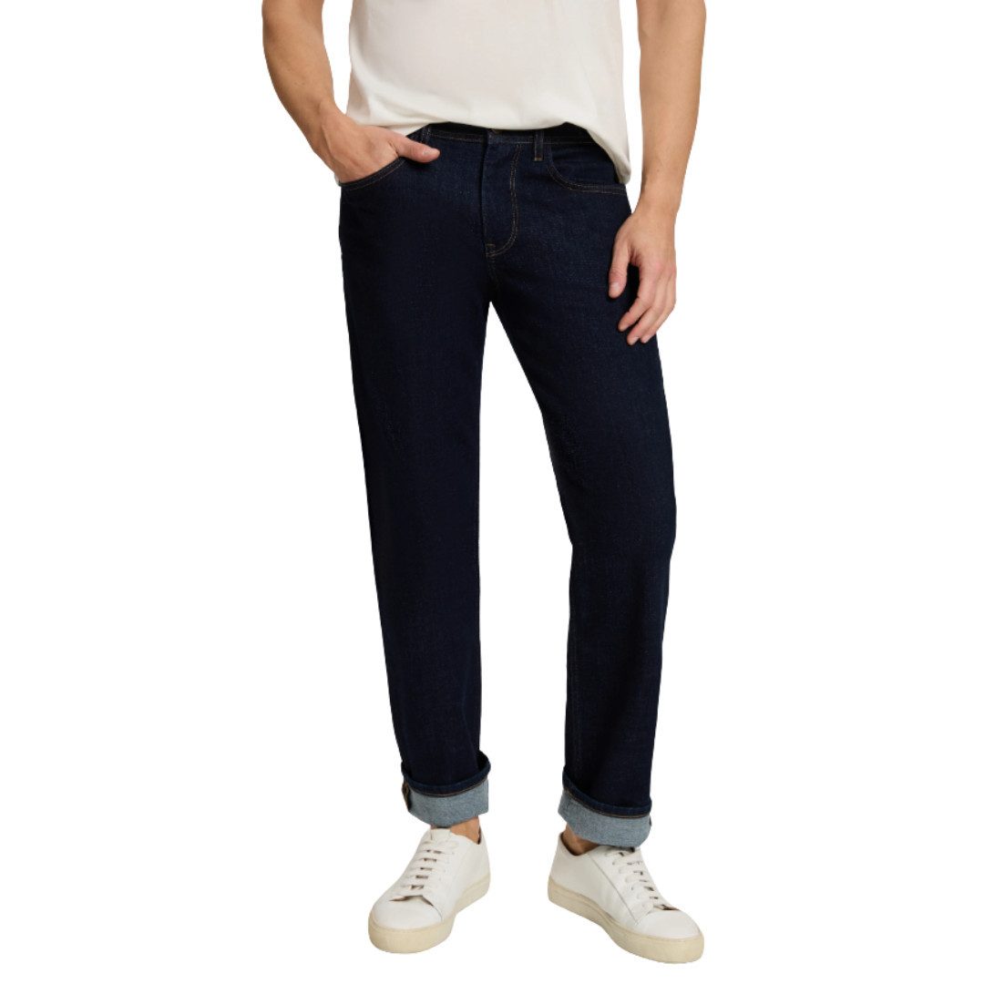 CROSS JEANS® Relax-fit-Jeans Antonio E161-517 Deep Blue 5-Pocket Style