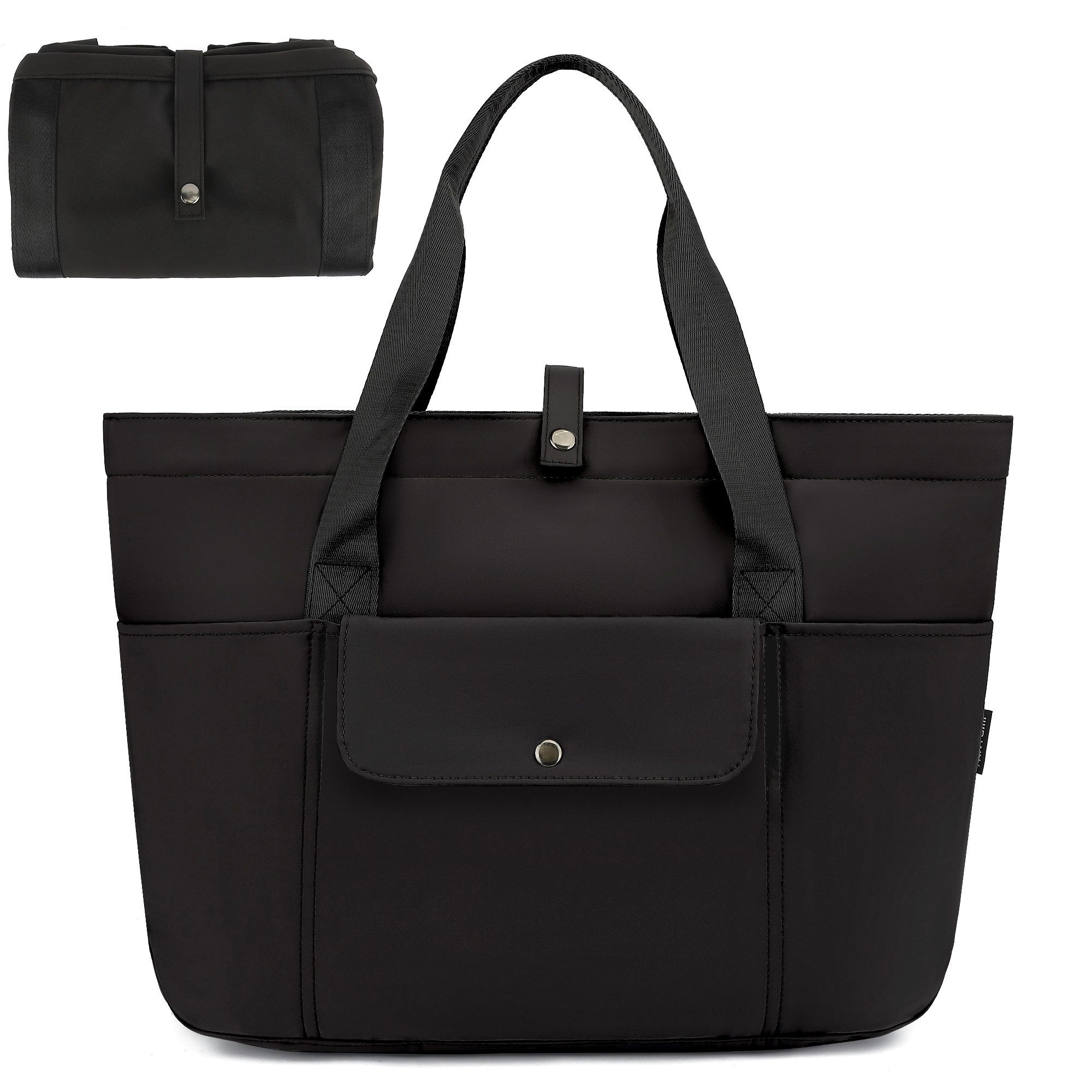 TAN.TOMI Umhängetasche Damen Multi-Taschen Große Tote Bag Shopper Schultertasche, Faltbarer Stauraum Mit Reißverschluss für Reisen Arbeit Fitness