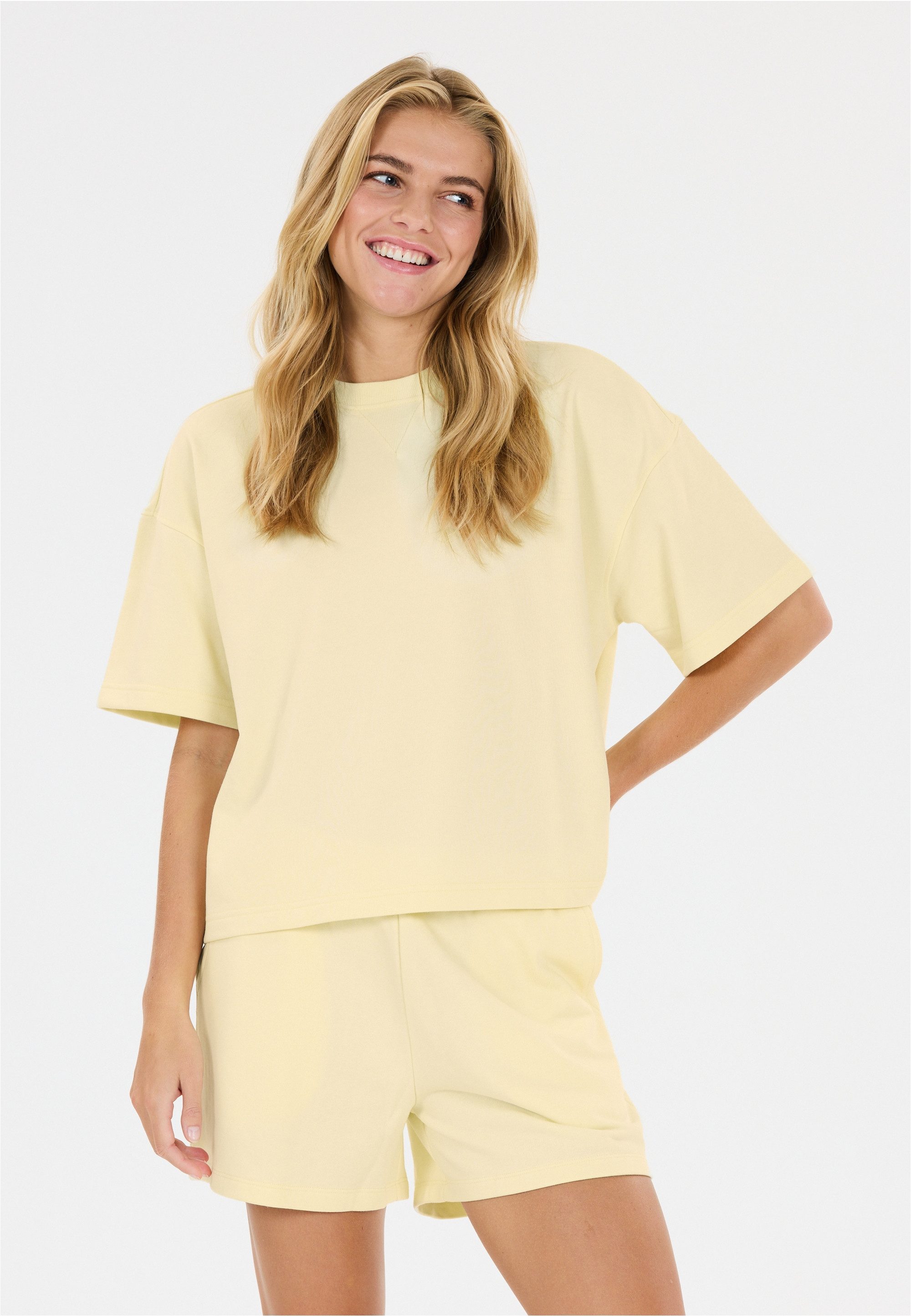 ATHLECIA Fleeceshirt Crecy mit atmungsaktivem Material
