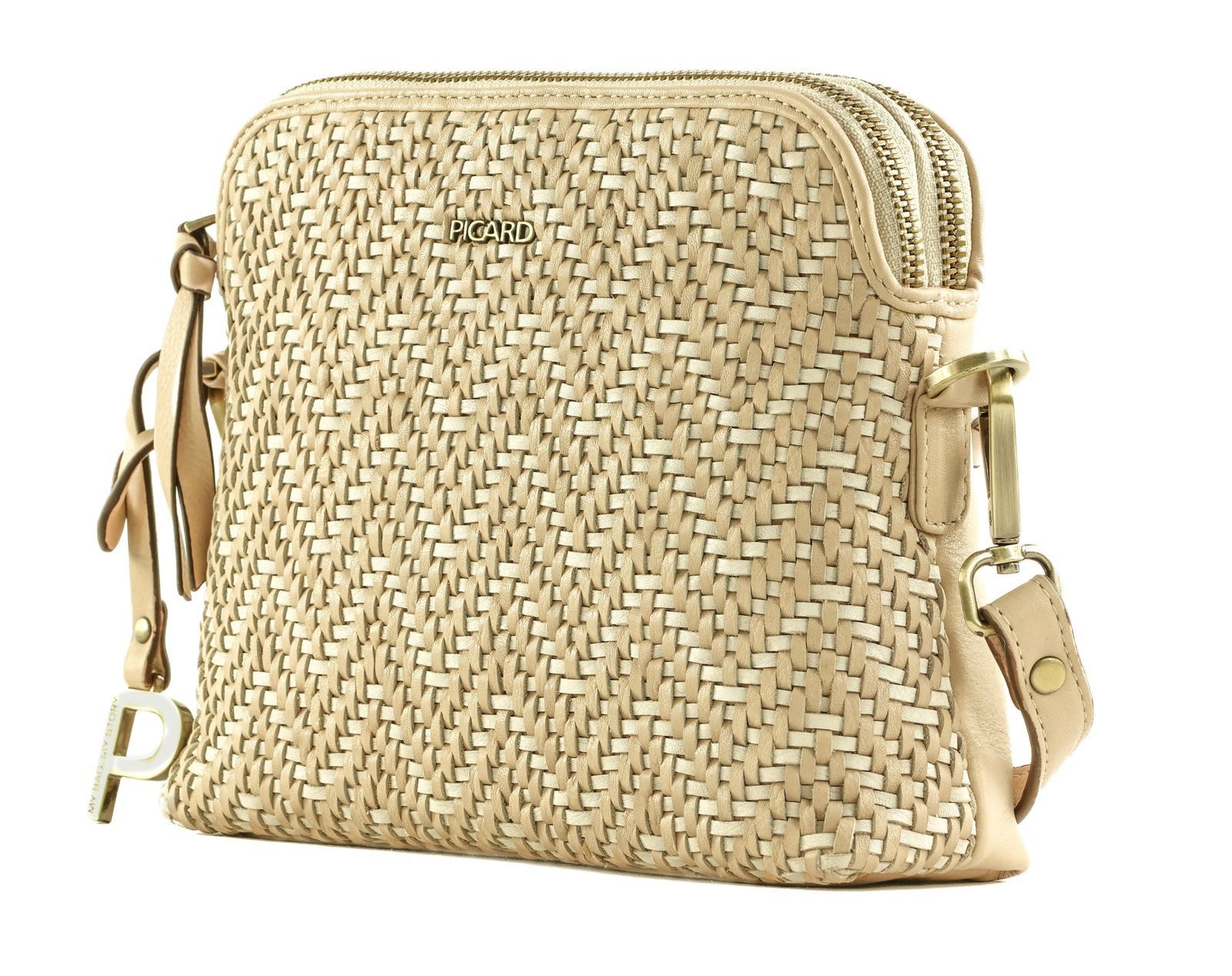 Picard Schultertasche Shoulderbag, aus echtem Rindsleder