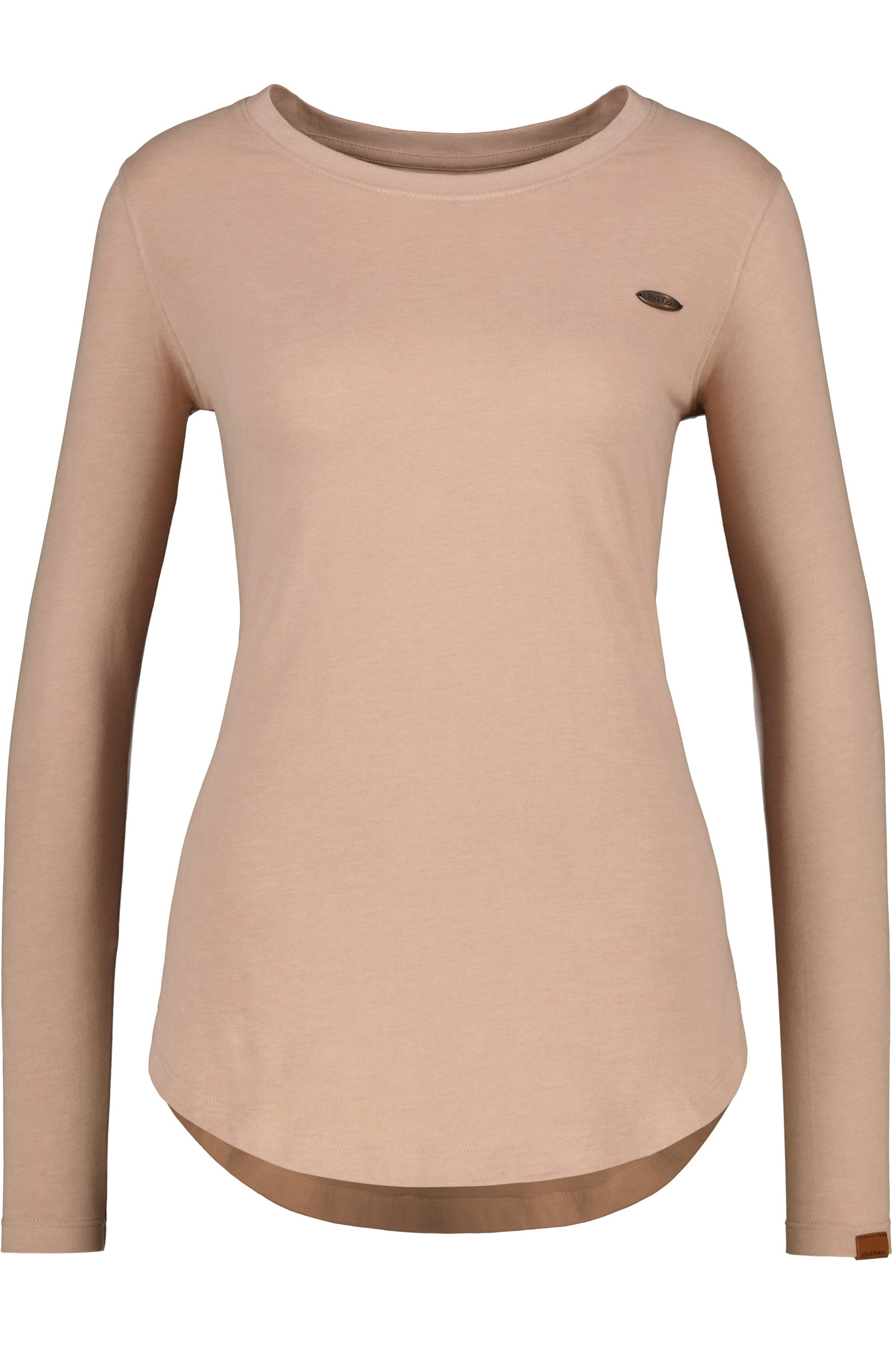 Alife & Kickin Langarmshirt Damen LeaAK A Figurnah geschnittenes Longsleeve günstig online kaufen