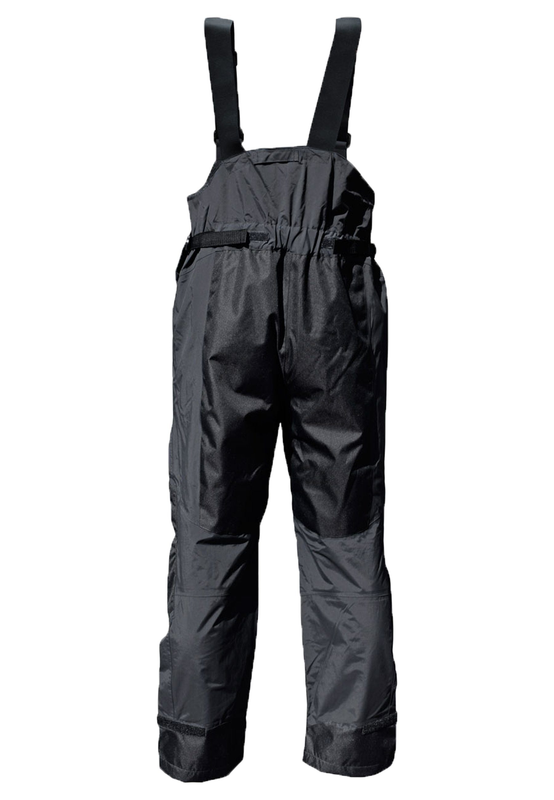 Bergen elastischen Einsatz Outdoorhose und CARBON / crazy4sailing mit schwarz Hosenträgern