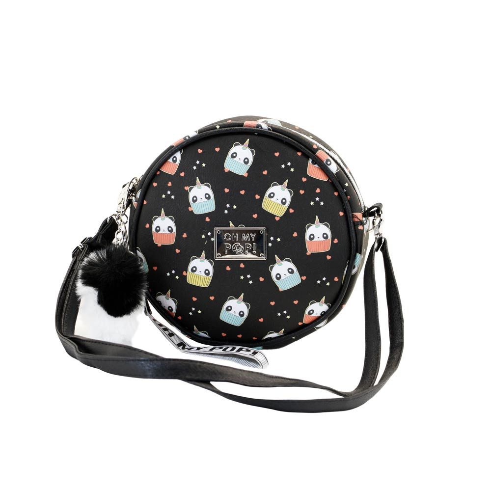 Schultertasche Pandicorn Kleine runde Umhängetasche Messanger Bag