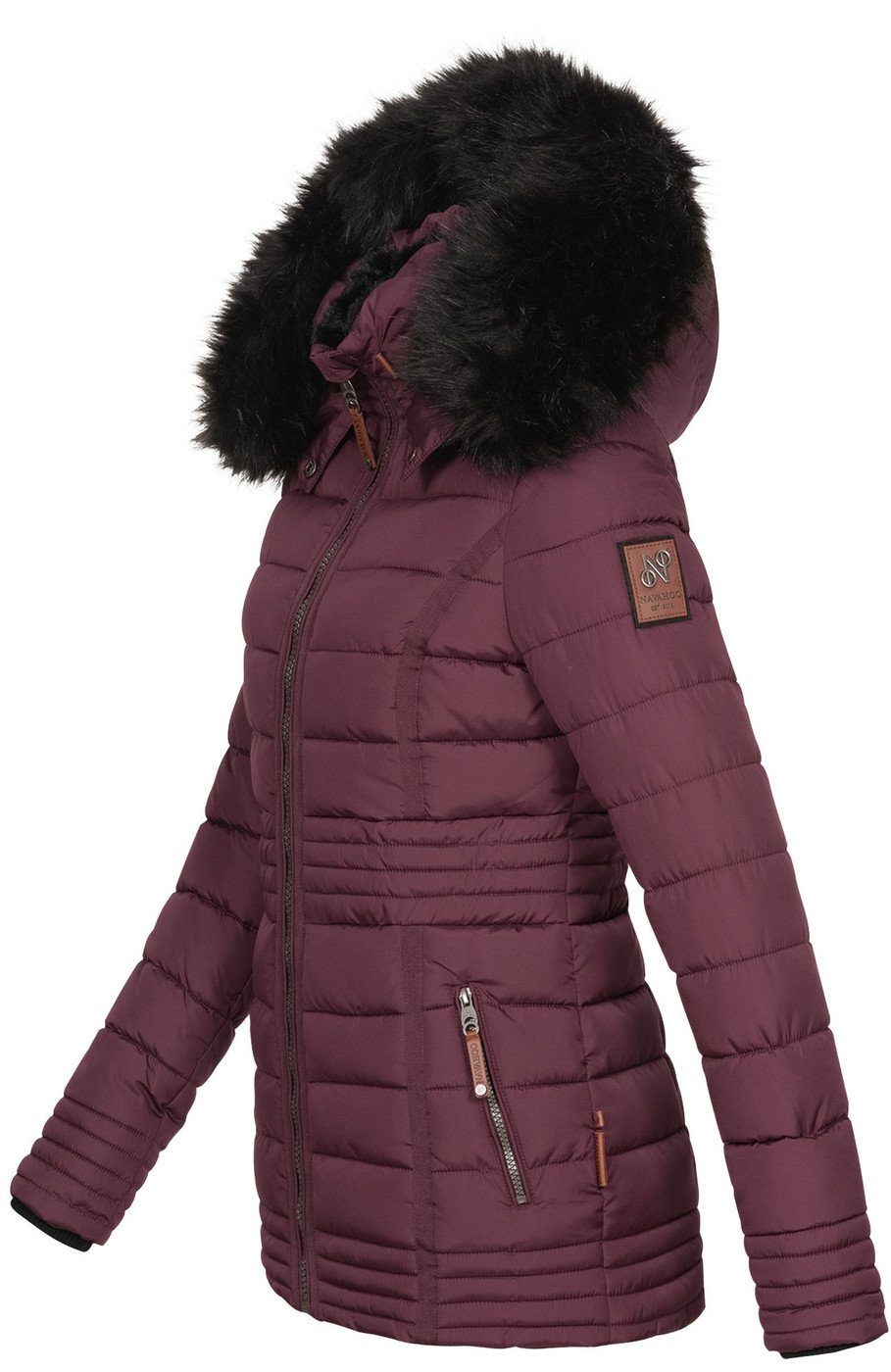 Navahoo Winterjacke Navahoo Umay Princess Damen Winter Steppjacke B900 mit günstig online kaufen