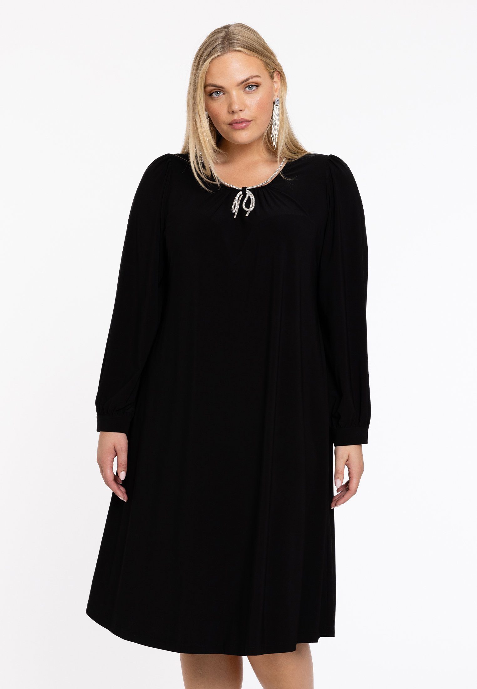 A-Linien-Kleid Damen Kleid Große Größen