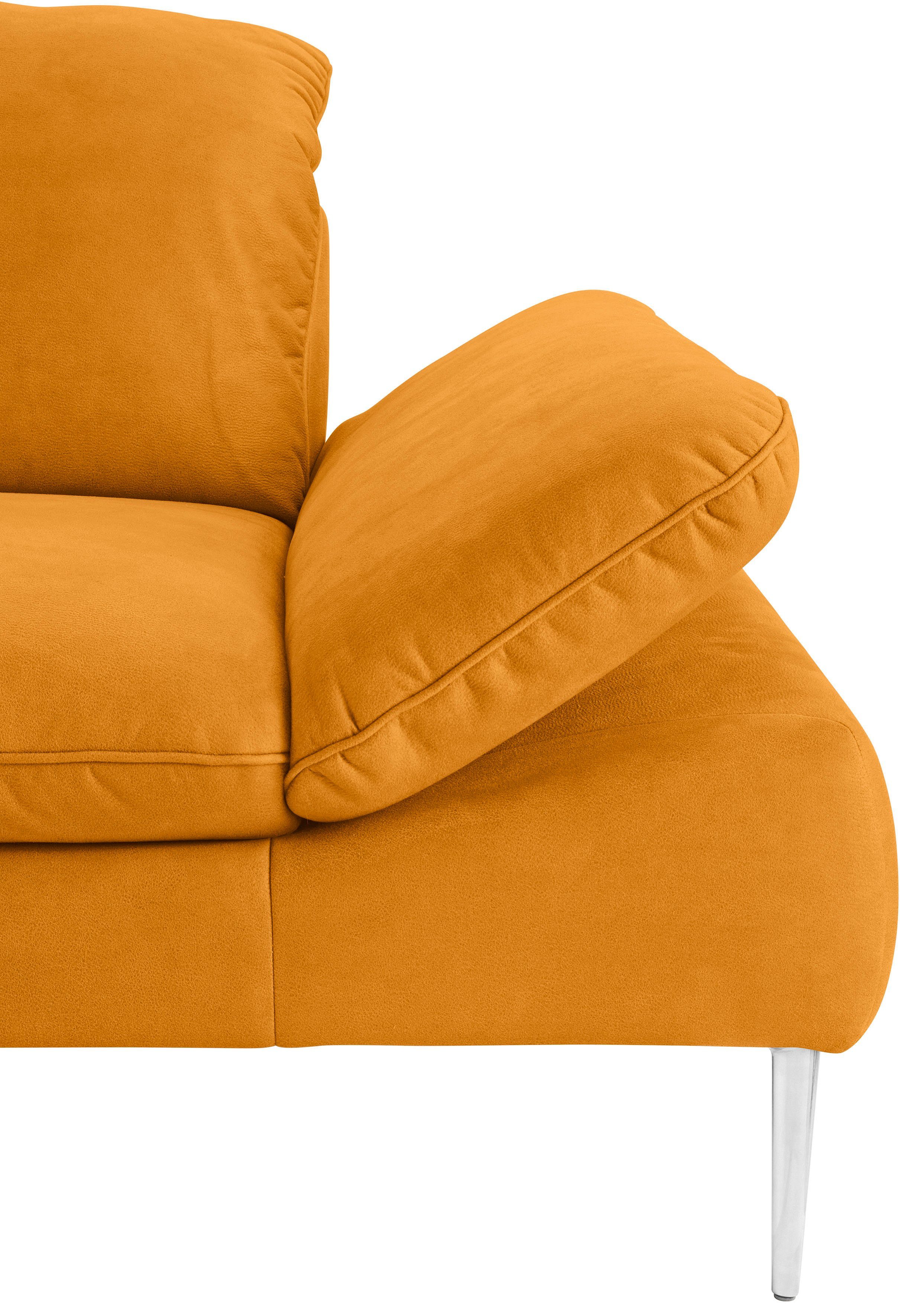 W.SCHILLIG 2,5-Sitzer enjoy&MORE, mit Breite matt, silber 232 Sitztiefenverstellung, cm Füße