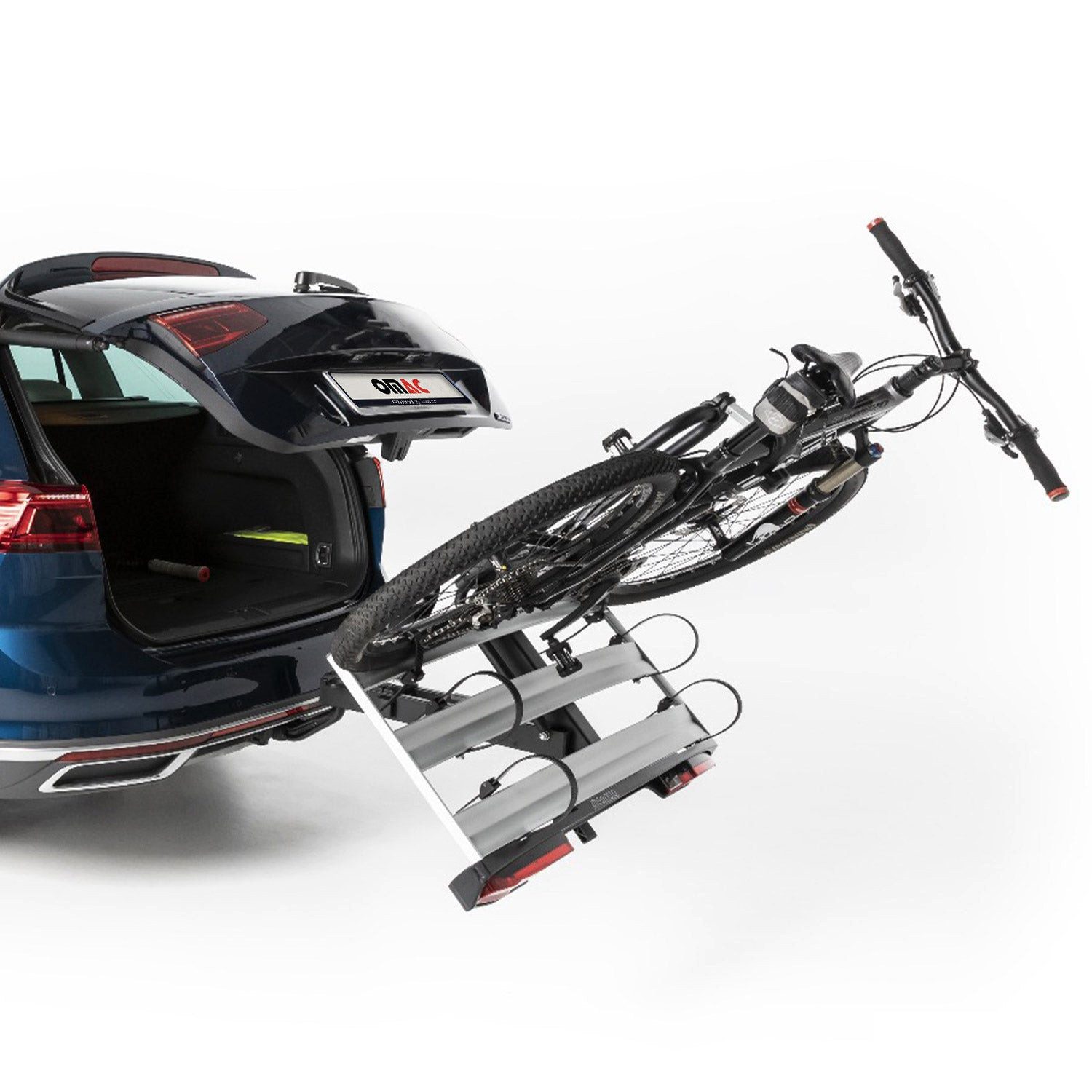 OMAC Fahrrad-Deichselträger Стойка велосипеда Anhängerkupplung E Bike 3 Fahrräder