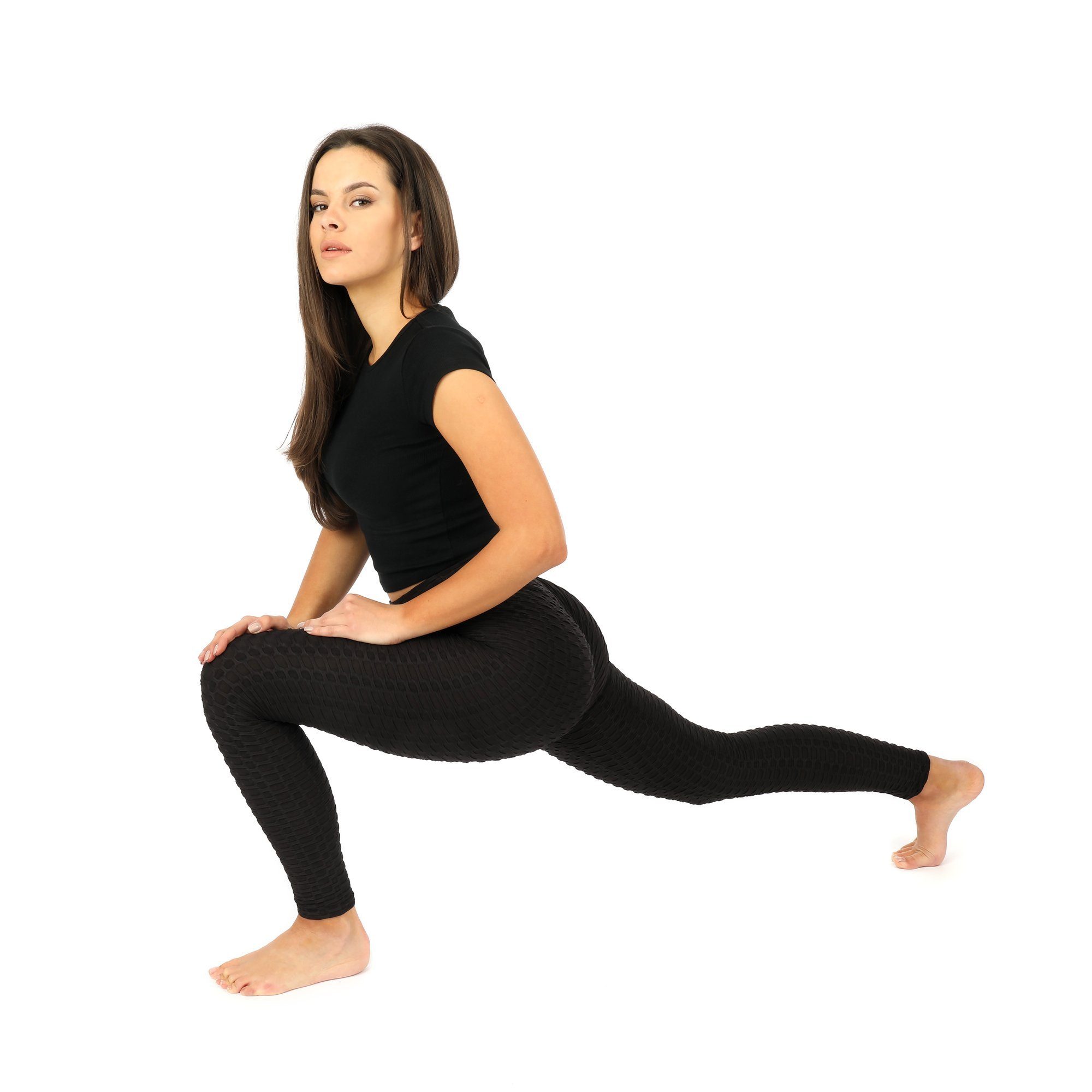 Hose Yoga Selenzia Up Leggings Gym Sport Push Anti Damen Selenzia Cellulite Leggings