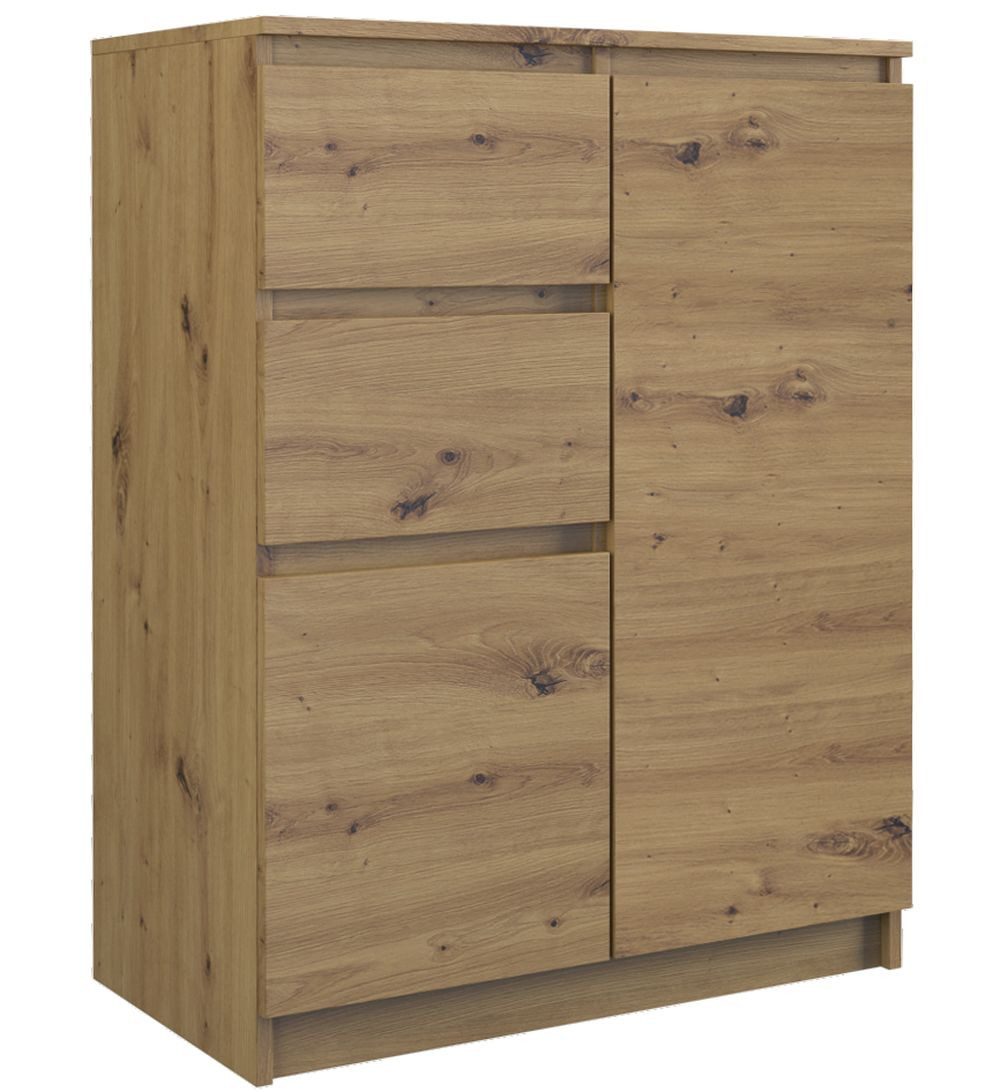 Raumhirsch Furniture Kommode Sideboard 70 cm breit (Maße 40 x 70 x 97 cm mit 2 Türen, 2 Schubladen), verschiedene Farben