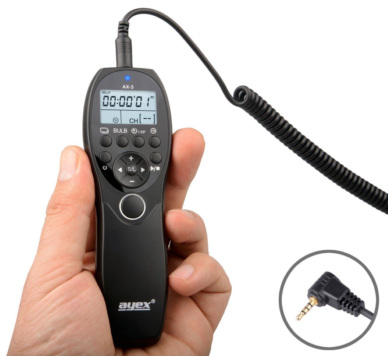 ayex Funkfernsteuerung Timer-Fernauslöser AX-3 Panasonic RS-2