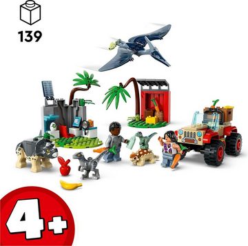 LEGO® Konstruktionsspielsteine Rettungszentrum für Baby-Dinos (76963), LEGO Jurassic World, (139 St), Made in Europe