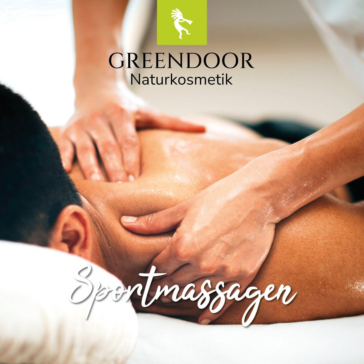 XL Massageöl GREENDOOR Massageöl Wintergreen