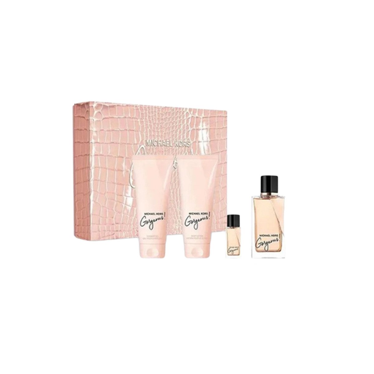 MICHAEL KORS Eau de Parfum KORS GORGEOUS SET: EDP SPRAY 100ML + BL 100ML + SG 100ML + EDP 5ML