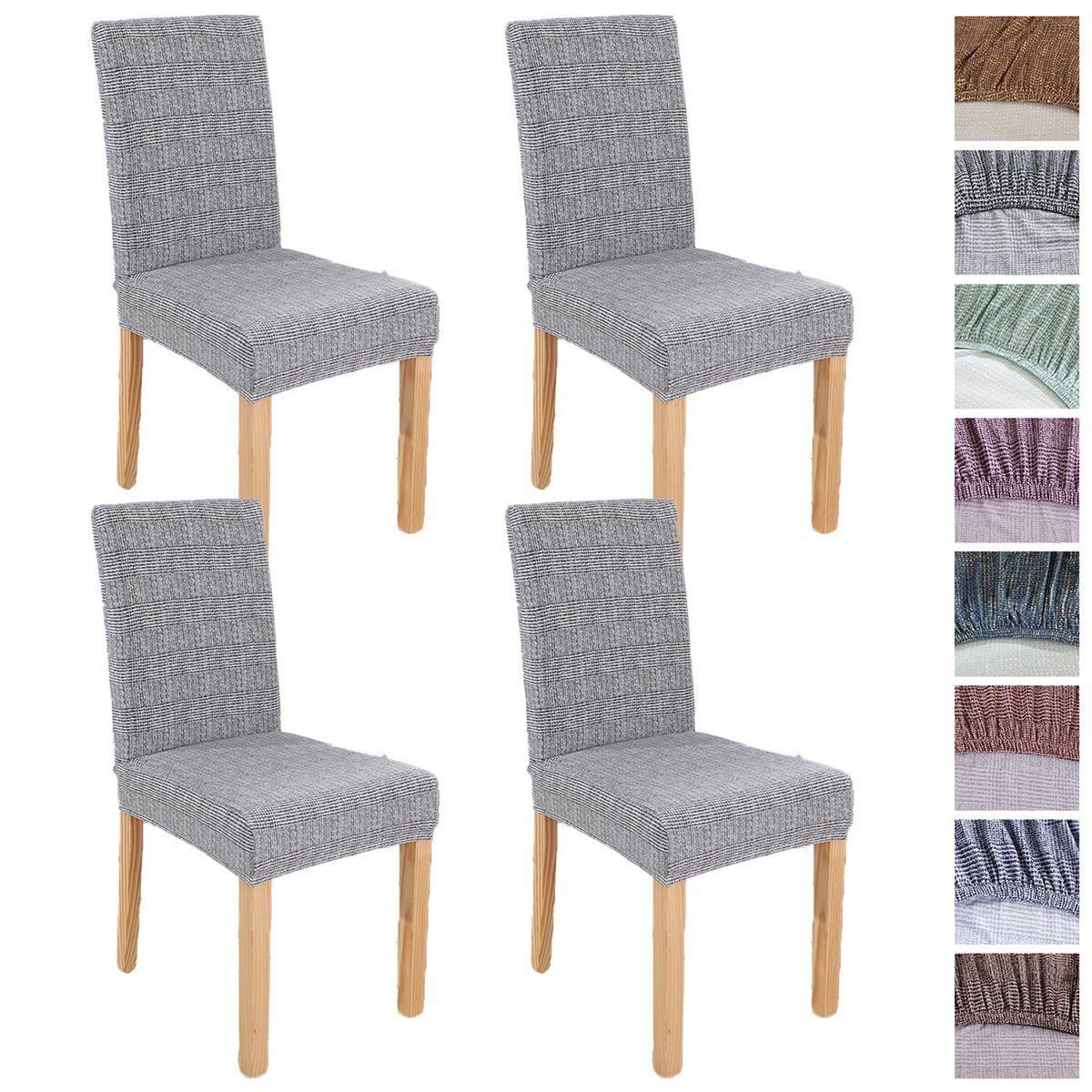 BYSURE Stuhlhusse, 2er 4er 6er Set Stuhlbezug für Stuhl Esszimmer günstig online kaufen