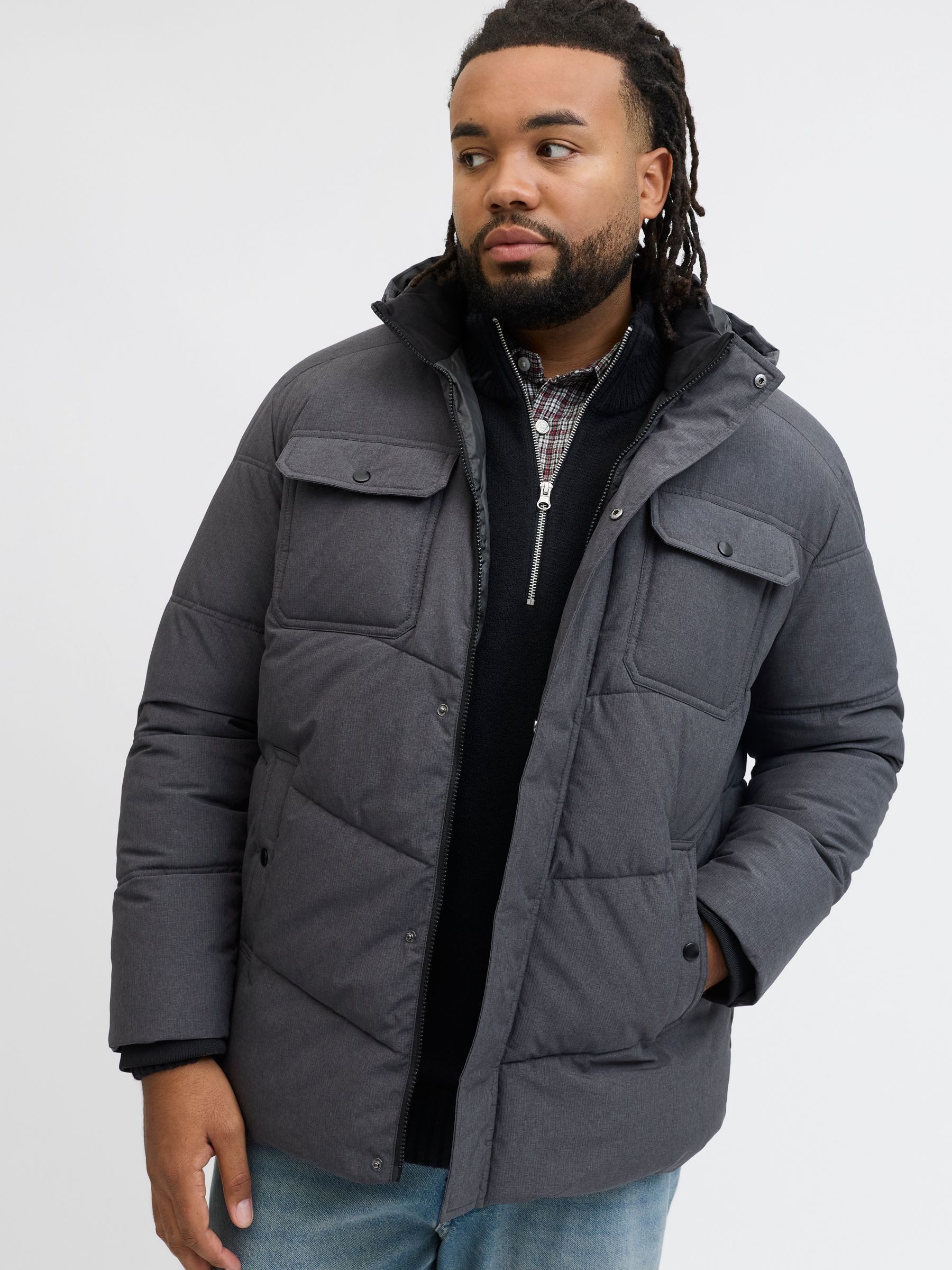Jack & Jones PlusSize Steppjacke JJMORGAN PUFFER JACKET PLS günstig online kaufen