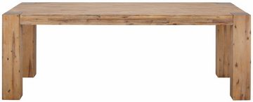 loft24 Esstisch Aisha, aus FSC®-zertifizierter Akazie, Landhausstil, Länge 160 cm