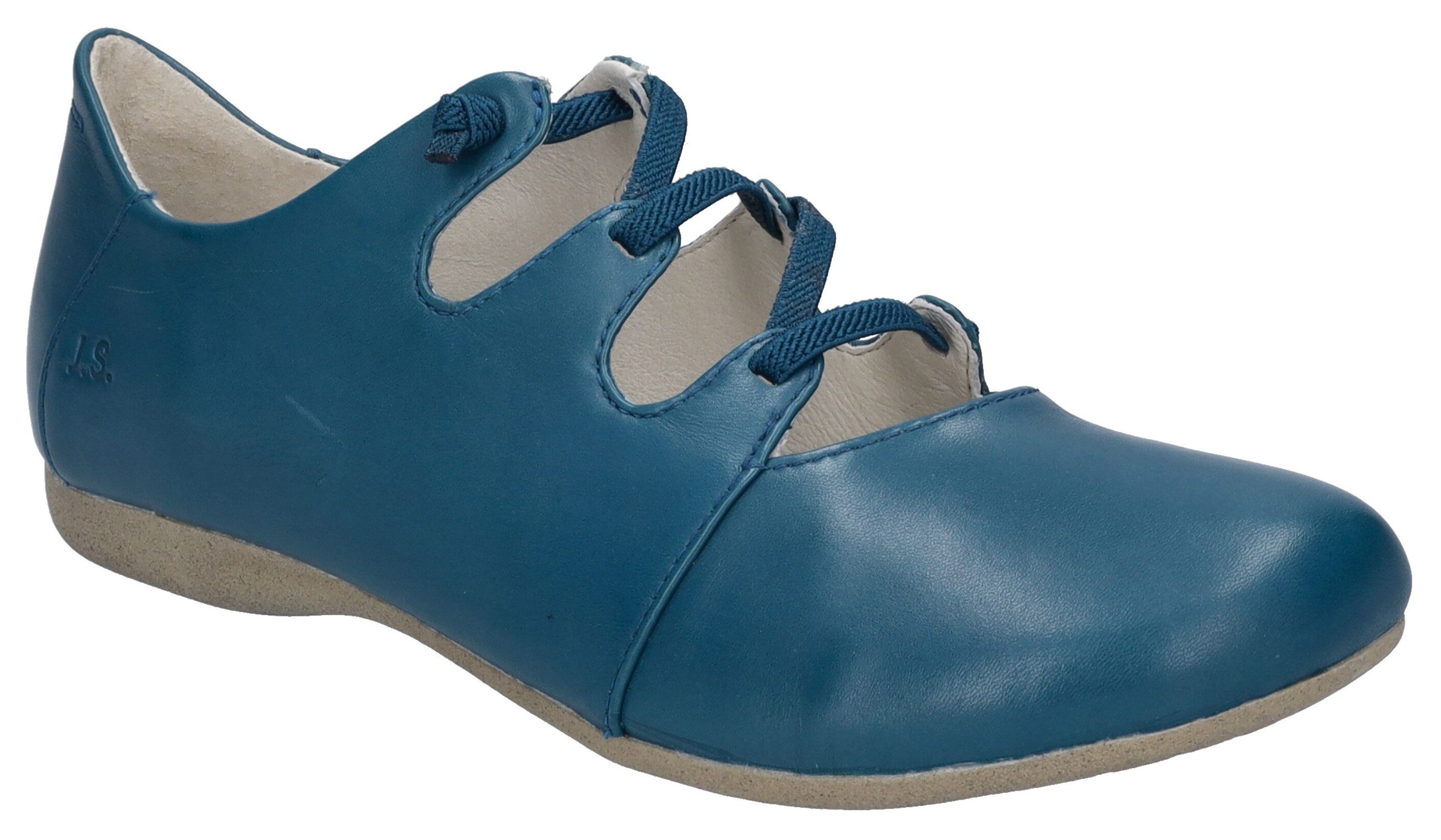 Josef Seibel Fiona 04 Riemchenballerina Slipper, Sandale, Komfortschuh mit raffiniertem Gummizug