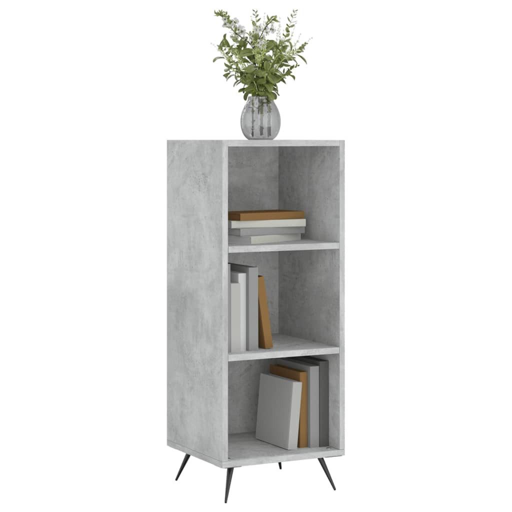 vidaXL Standregal Regalschrank Betongrau 34,5x32,5x90 cm günstig online kaufen