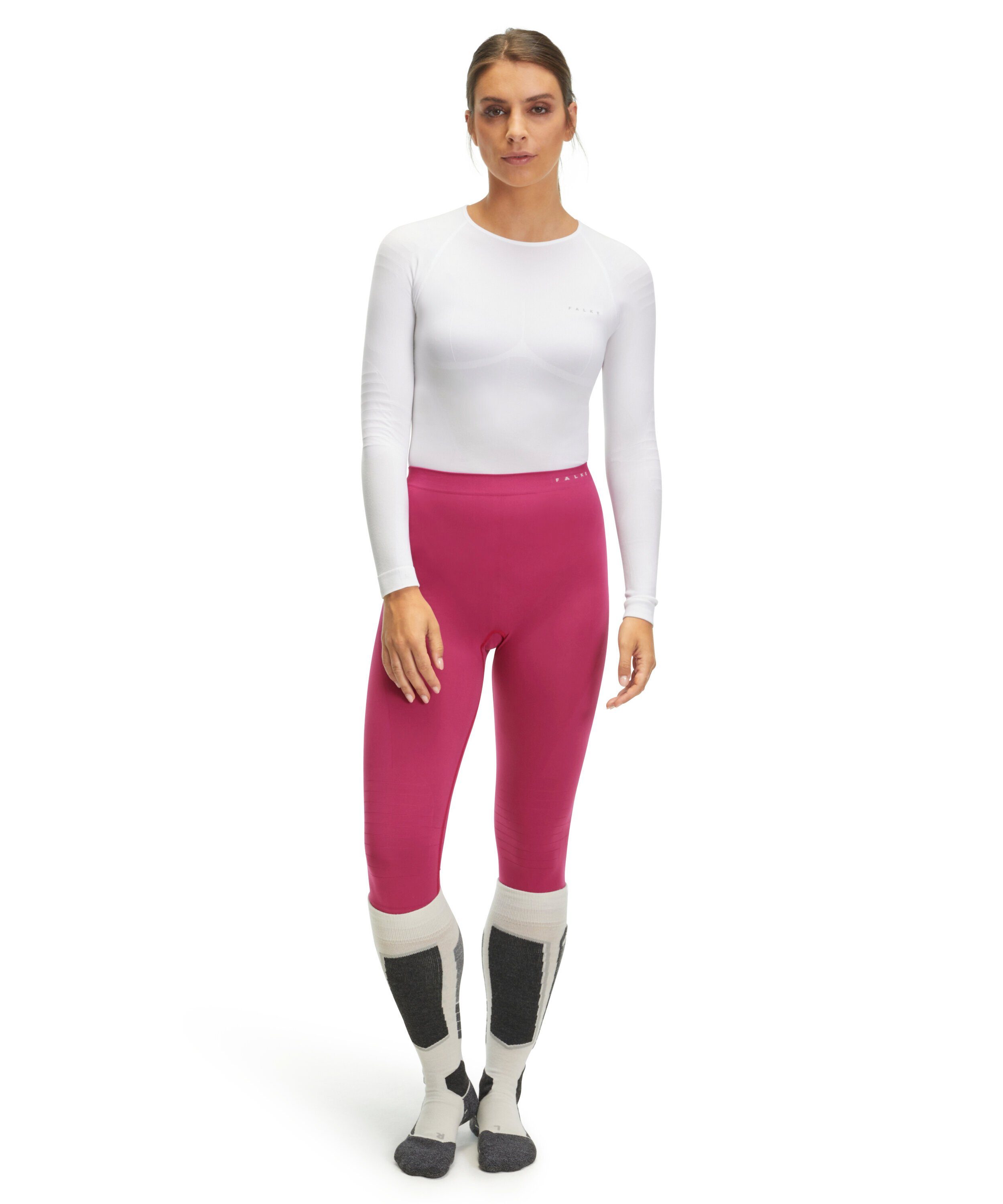 kalte (1-St) für Thermounterhose radiant orchid (8692) Warm FALKE Temperaturen bis milde