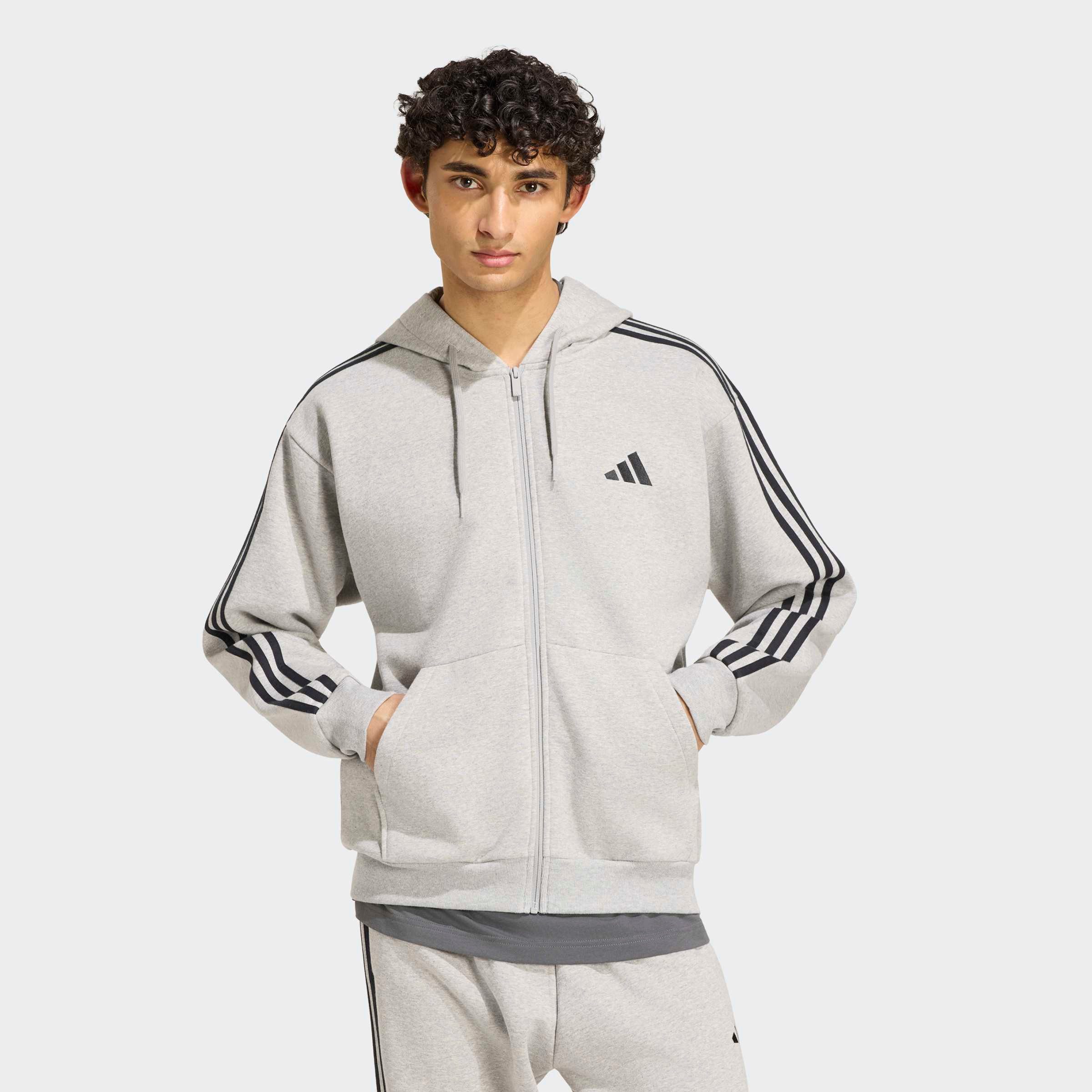 adidas Sportswear Kapuzensweatshirt M 3S FL FZ HD