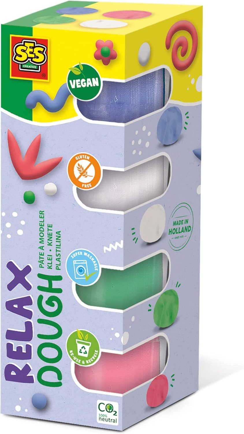 SES Creative Spiel SES Feel good Knete - Relax (4 x 90 g)