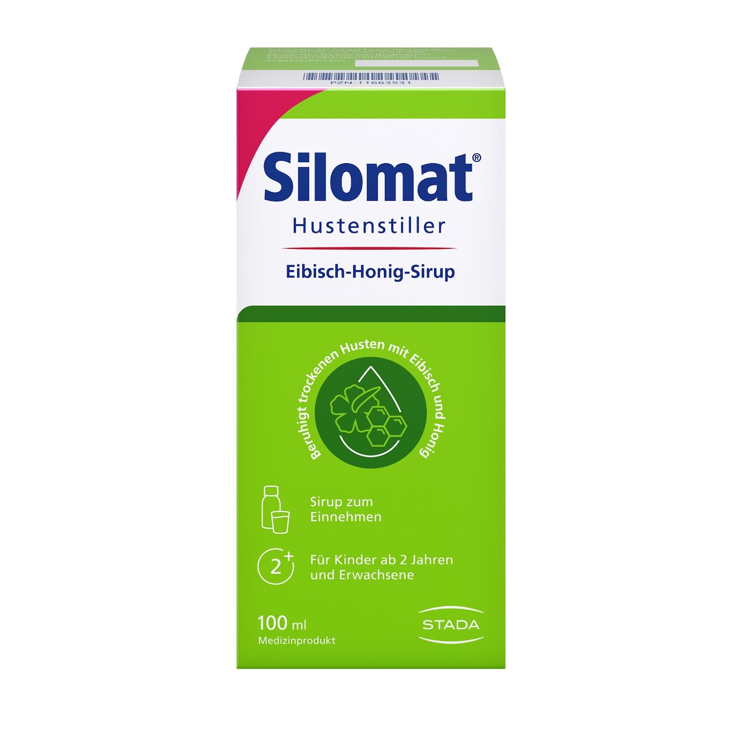 SILOMAT® gegen Reizhusten Eibisch/Honig-Sirup Sirup, 0.0 g 100.0 ml
