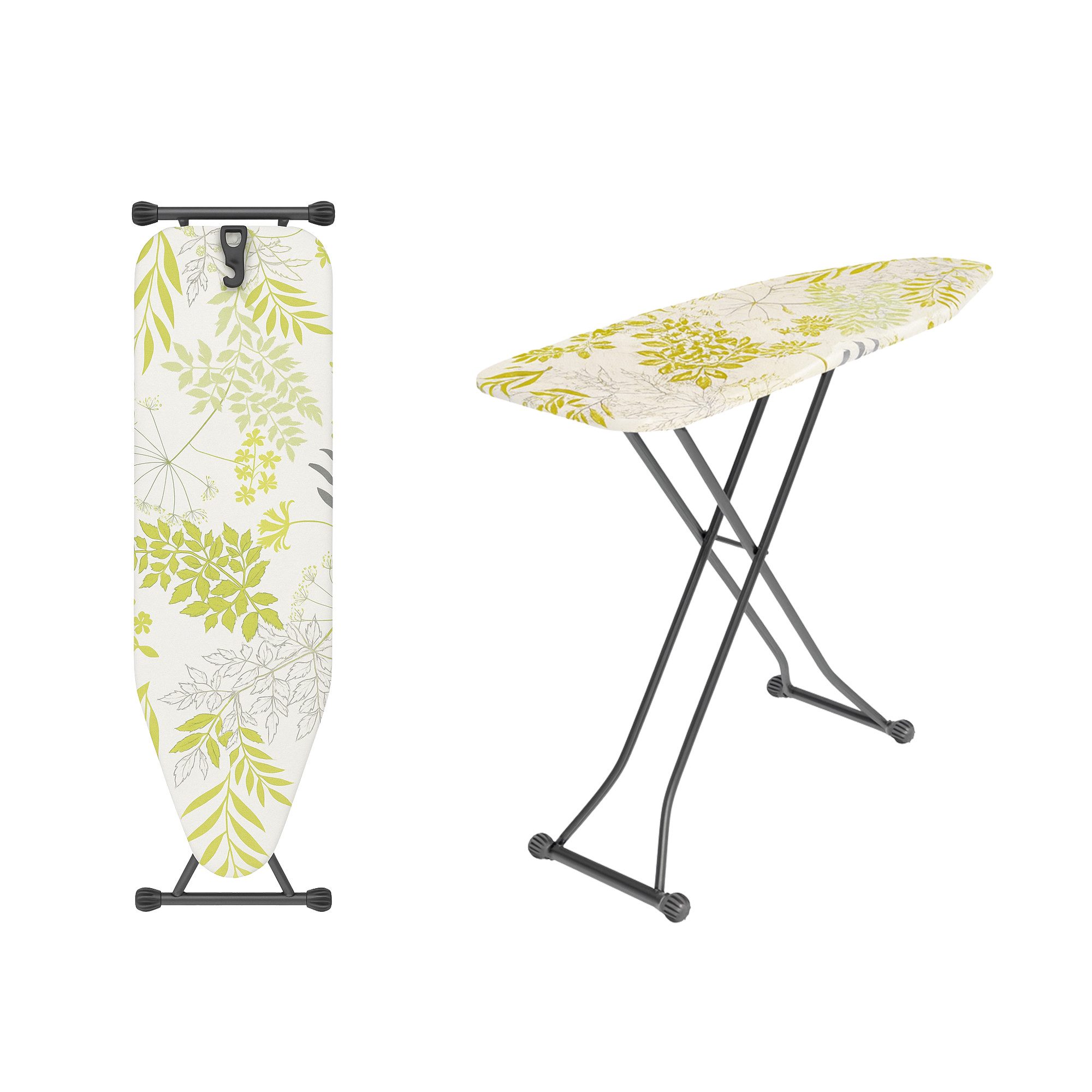 hausleben Bügelbrett Bügeltisch, Bügelpress Ironing Board, Bügelbrett klappbar, Robuste und rutschfeste Beine, höhenverstellbar