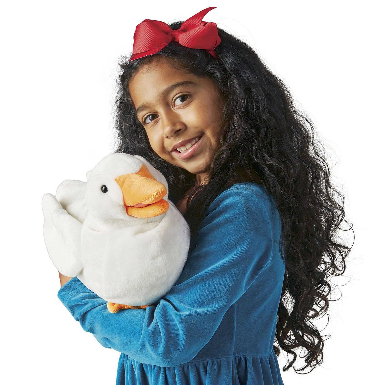 Folkmanis Handpuppen Handpuppe Folkmanis Handpuppe Ente 3187 (Packung)