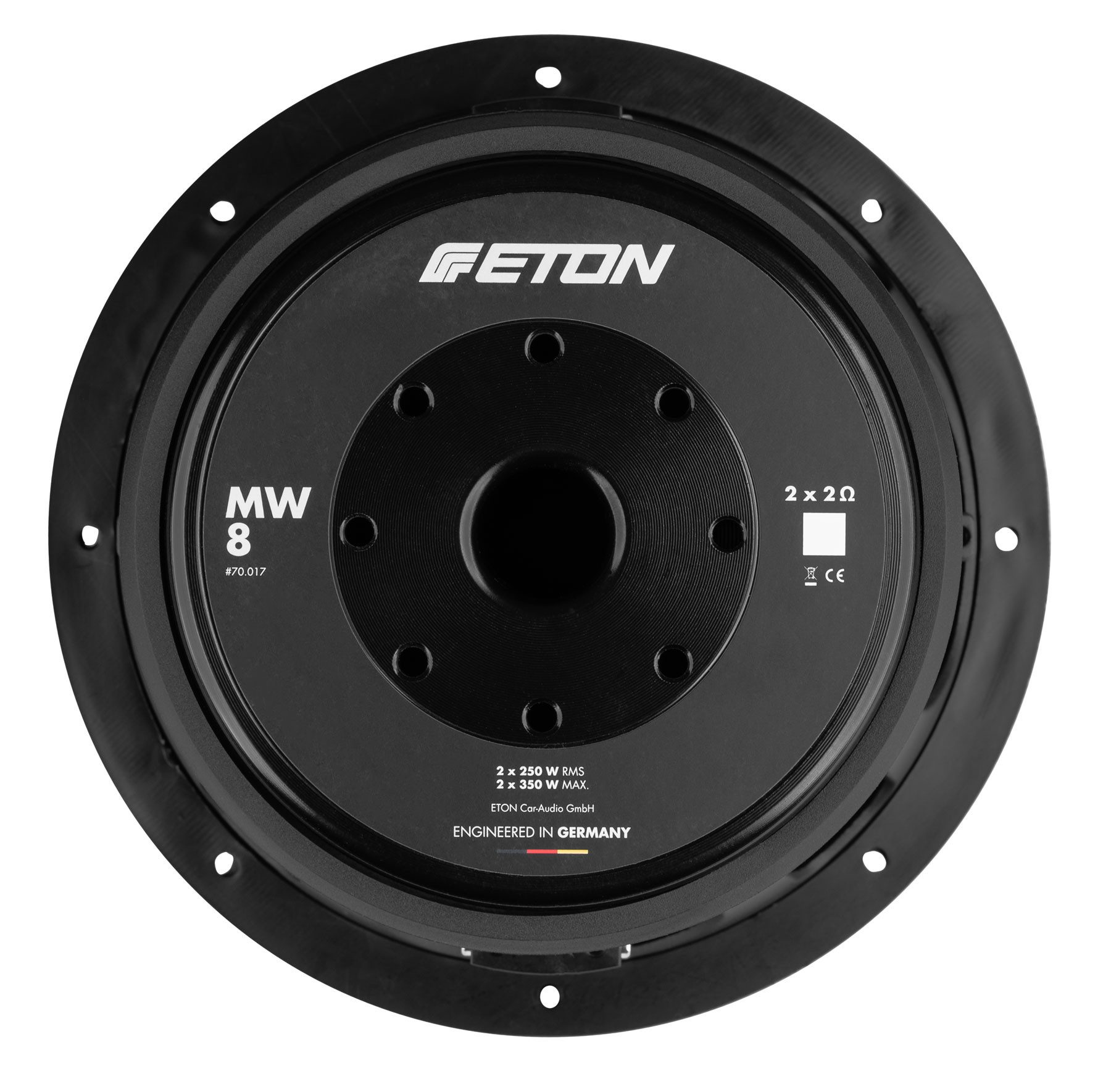 Eton MW 8 20cm Subwoofer Chassis Auto-Subwoofer (max.: W 20 cm)