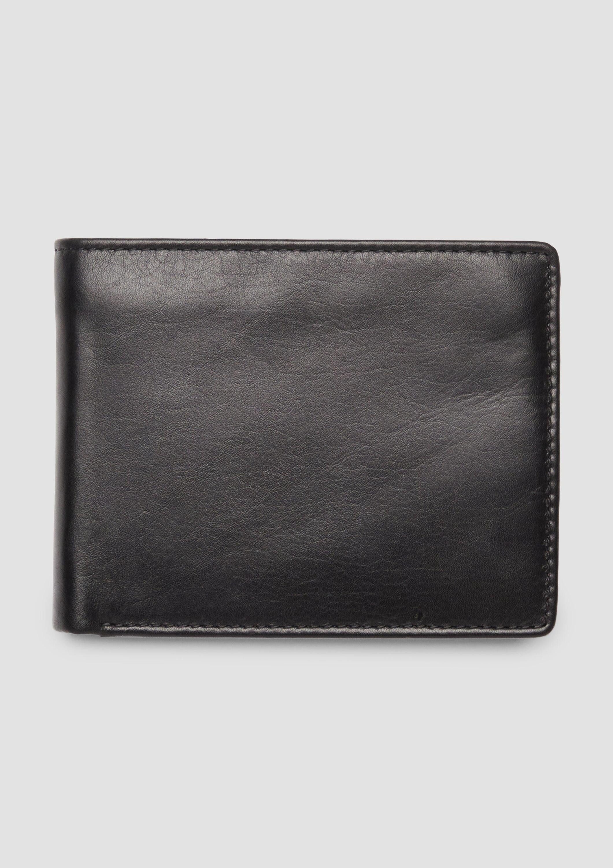 s.Oliver Geldbörse Portemonnaie, Portemonnaie aus Rindsleder