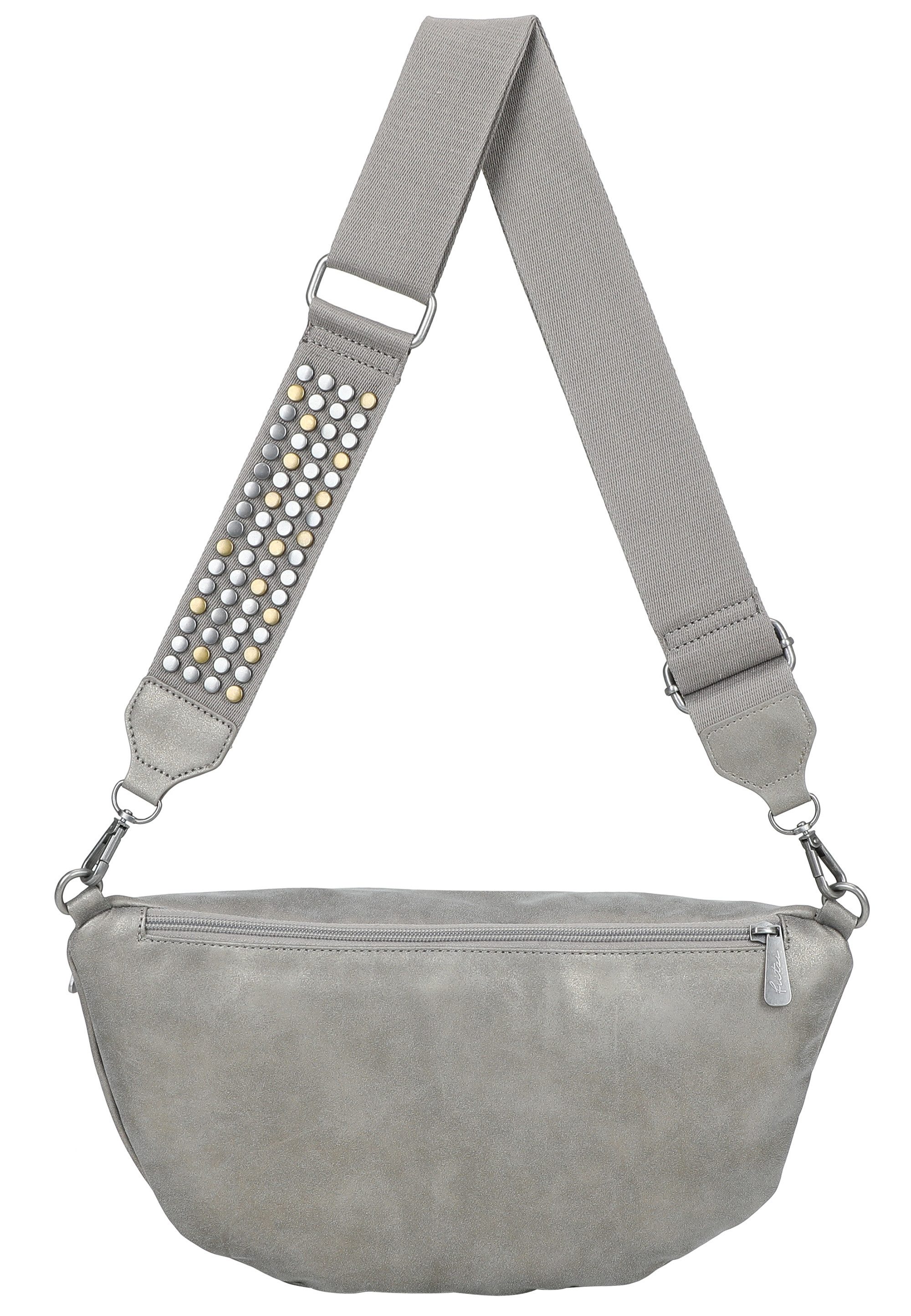 Fritzi aus Preußen Schultertasche Bum Bag Big Limited Rivet, mit beschlagenen Nietenapplikationen
