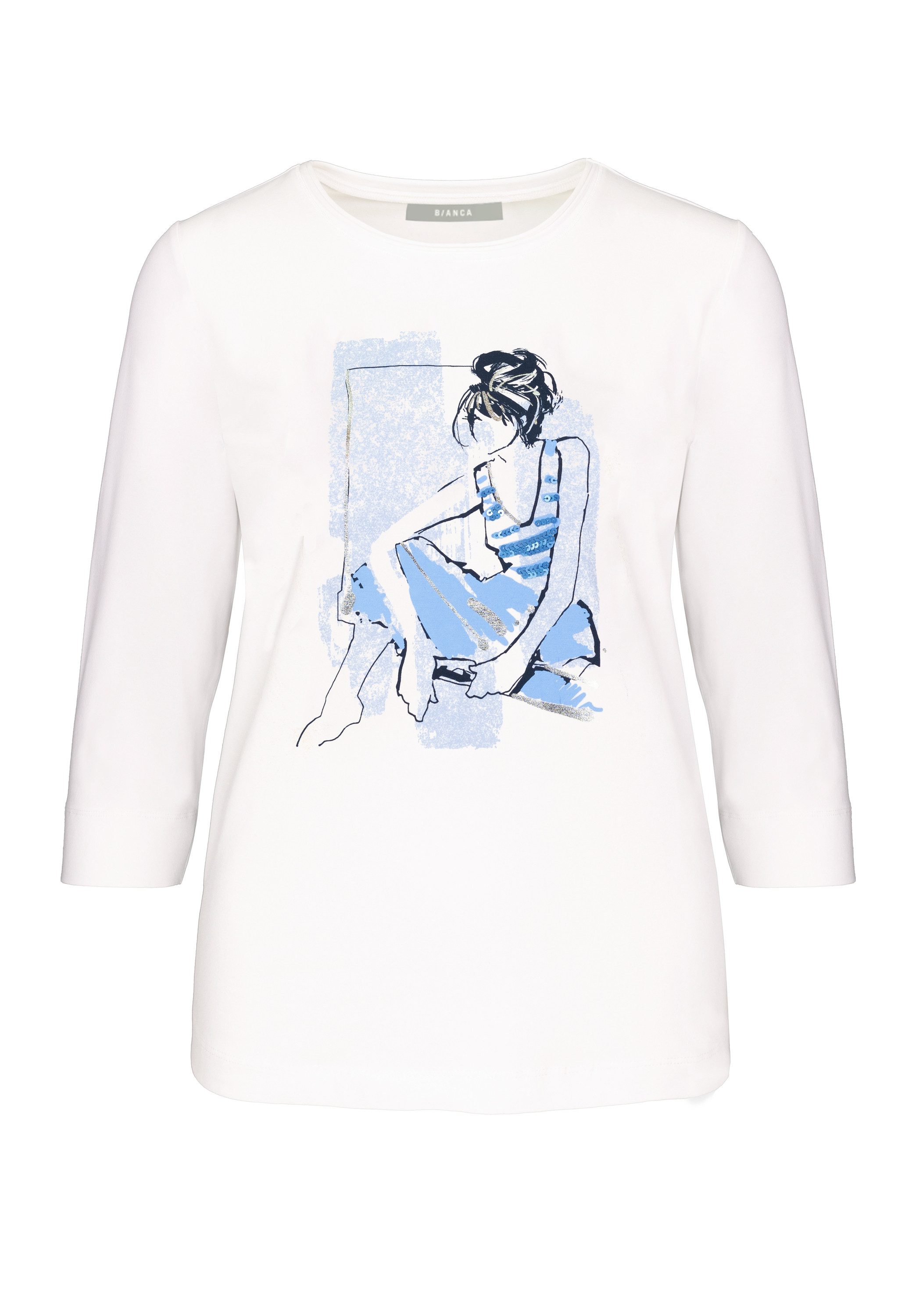 bianca Print-Shirt DINI mit coolem grafischen günstig online kaufen