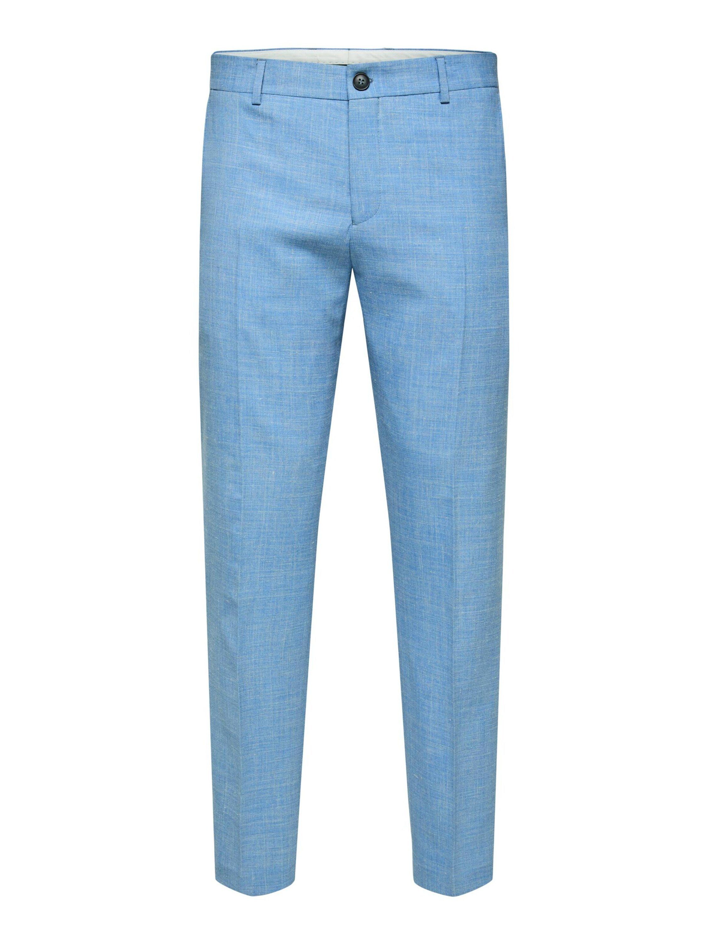 SELECTED HOMME Bügelfaltenhose Oasis (1-tlg) light blue | Anzughosen