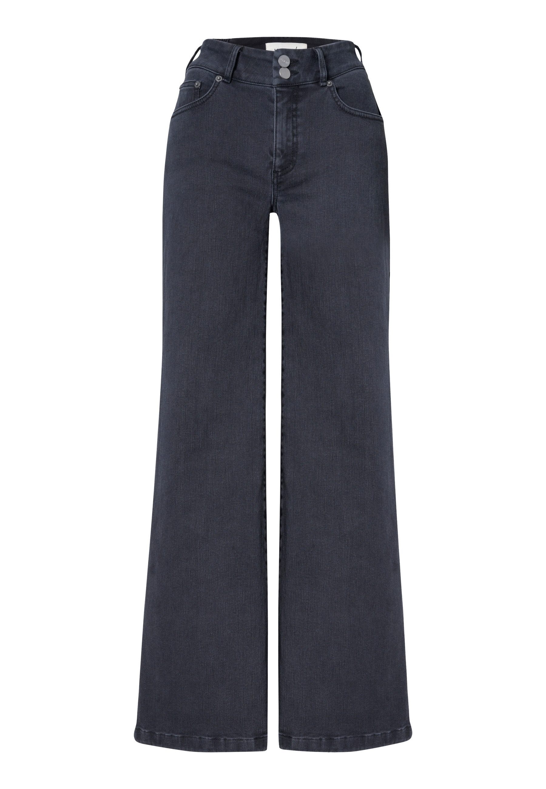 ITEM m6 Weite Jeans Wide Legged High Rise Denim