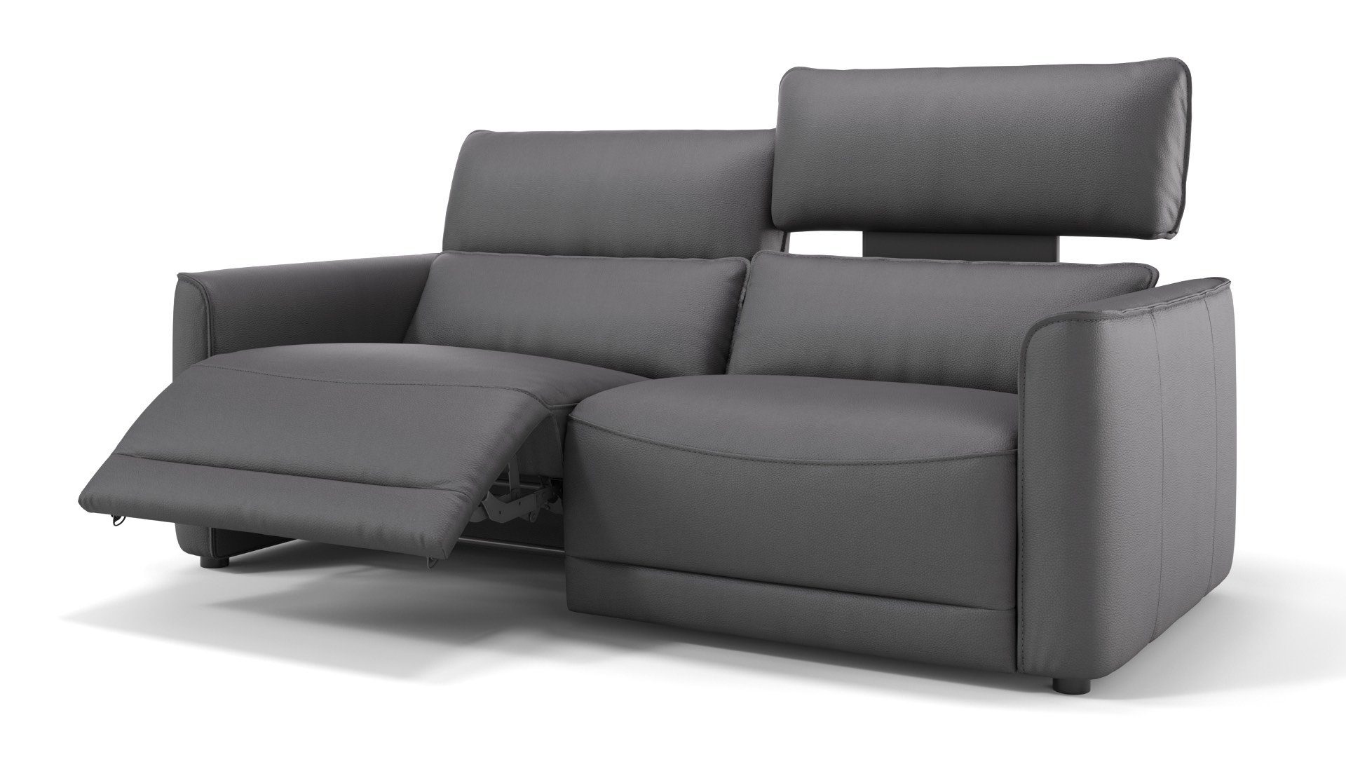 Sofanella 3-Sitzer Leder GALA, Relaxcouch, Designersofa, Designer Sofa, 3er Couch, Sofagarnitur