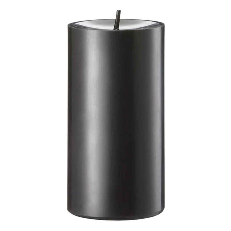 Engels Kerzen Stumpenkerze »Gegossen Schwarz H 15 cm«
