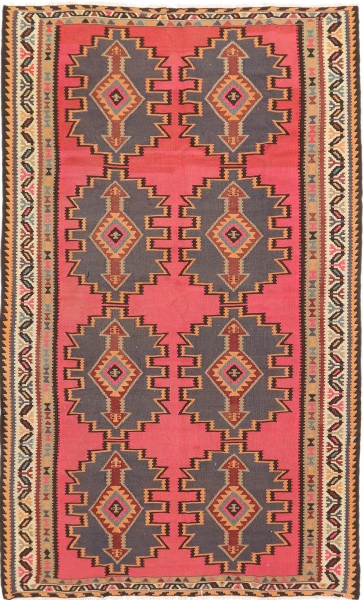 Orientteppich Kelim Fars Azerbaijan Antik 183x298 Handgewebter Orientteppich, Nain Trading, rechteckig, Höhe: 4 mm