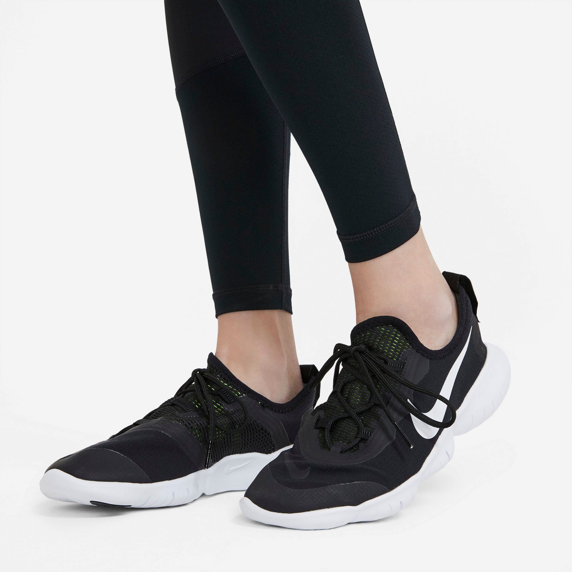 LEGGINGS Nike (GIRLS) PRO KIDS' schwarz Trainingstights BIG