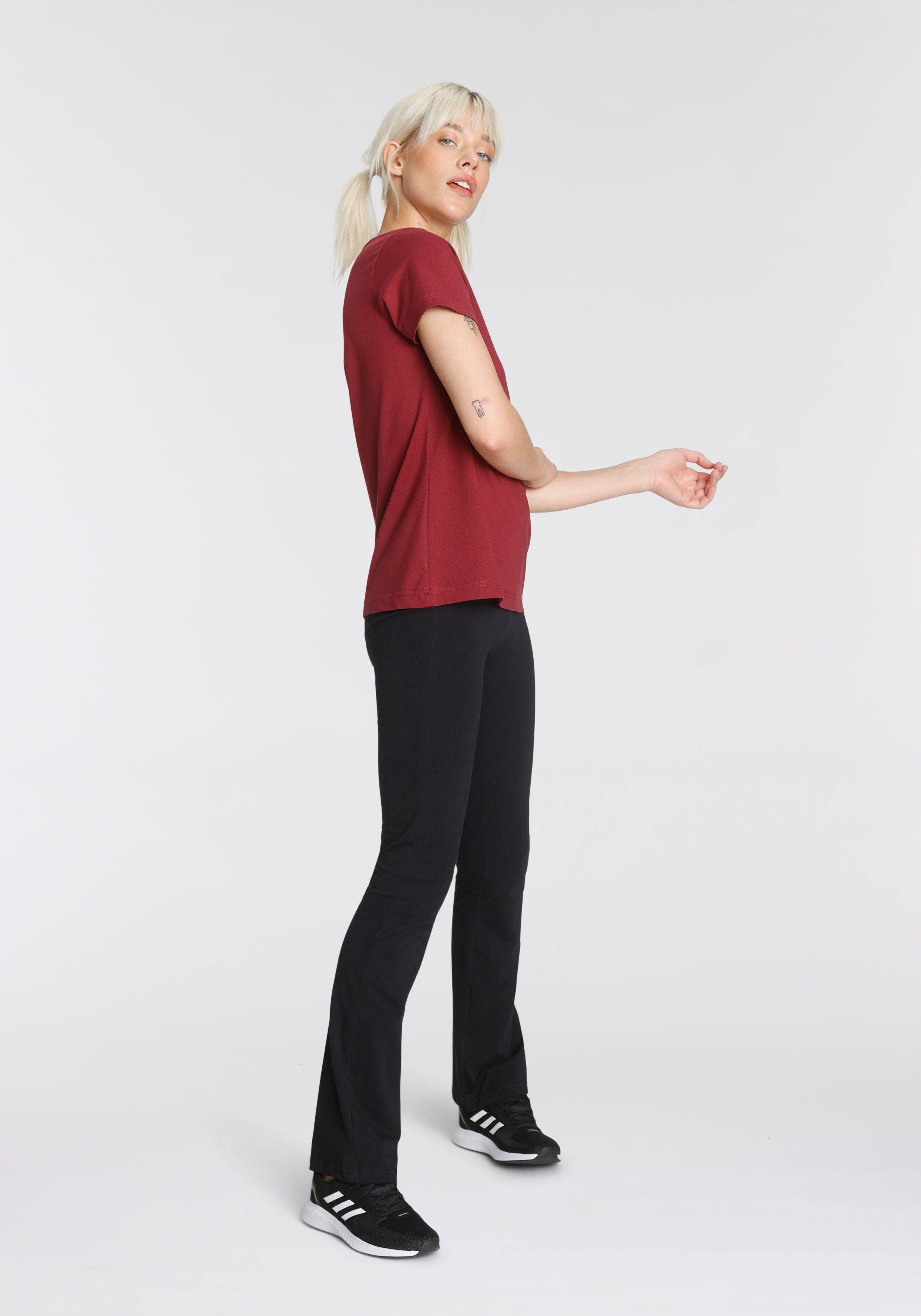 H.I.S Leggings (Spar-Set, 2er-Pack) Bootcut‑Leggings im praktischen 2er‑Pack mit elastischem Bund