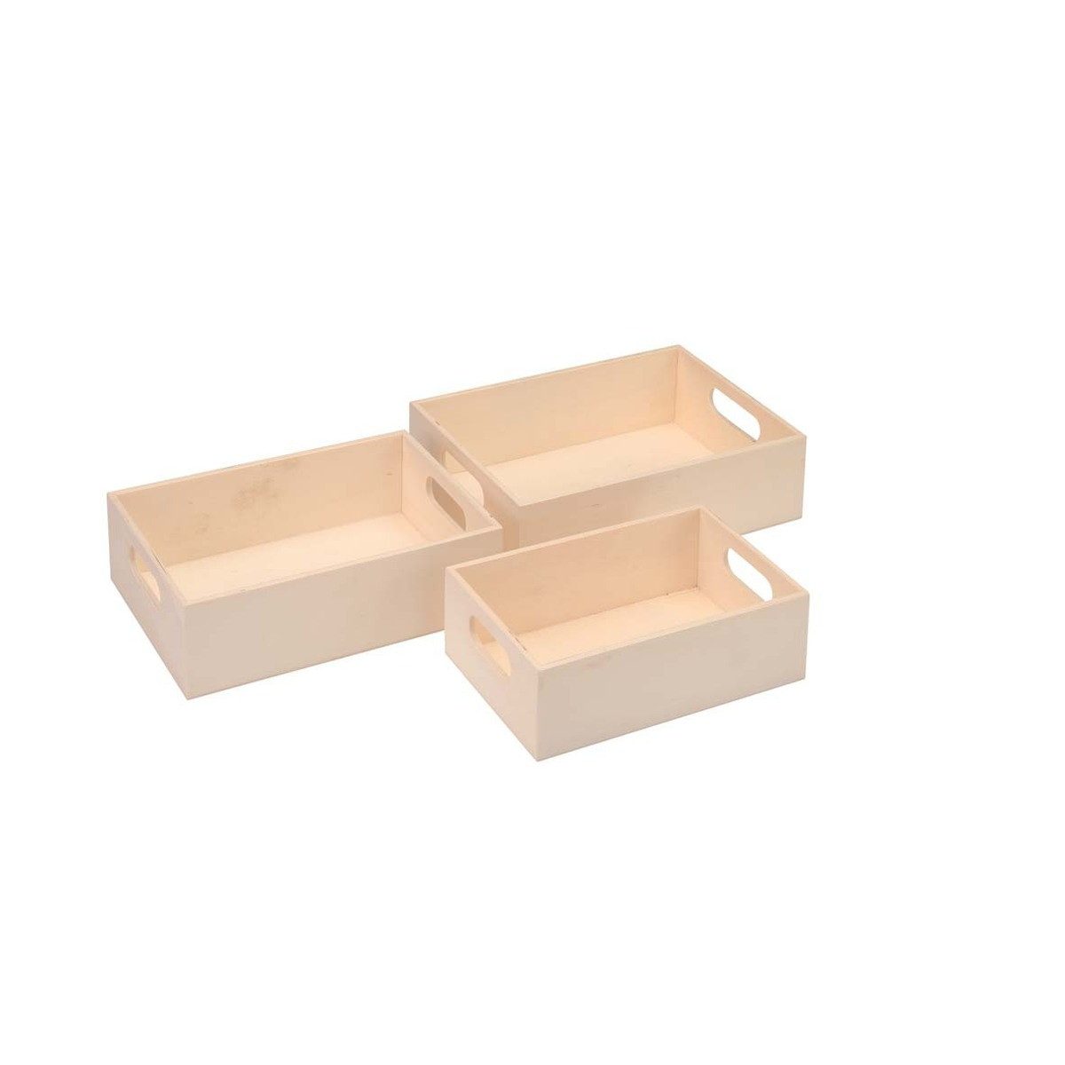 Hama Salz- / Pfefferstreuer GLOREX Mini Tablettset aus Holz 22x15x6cm 3 Teile