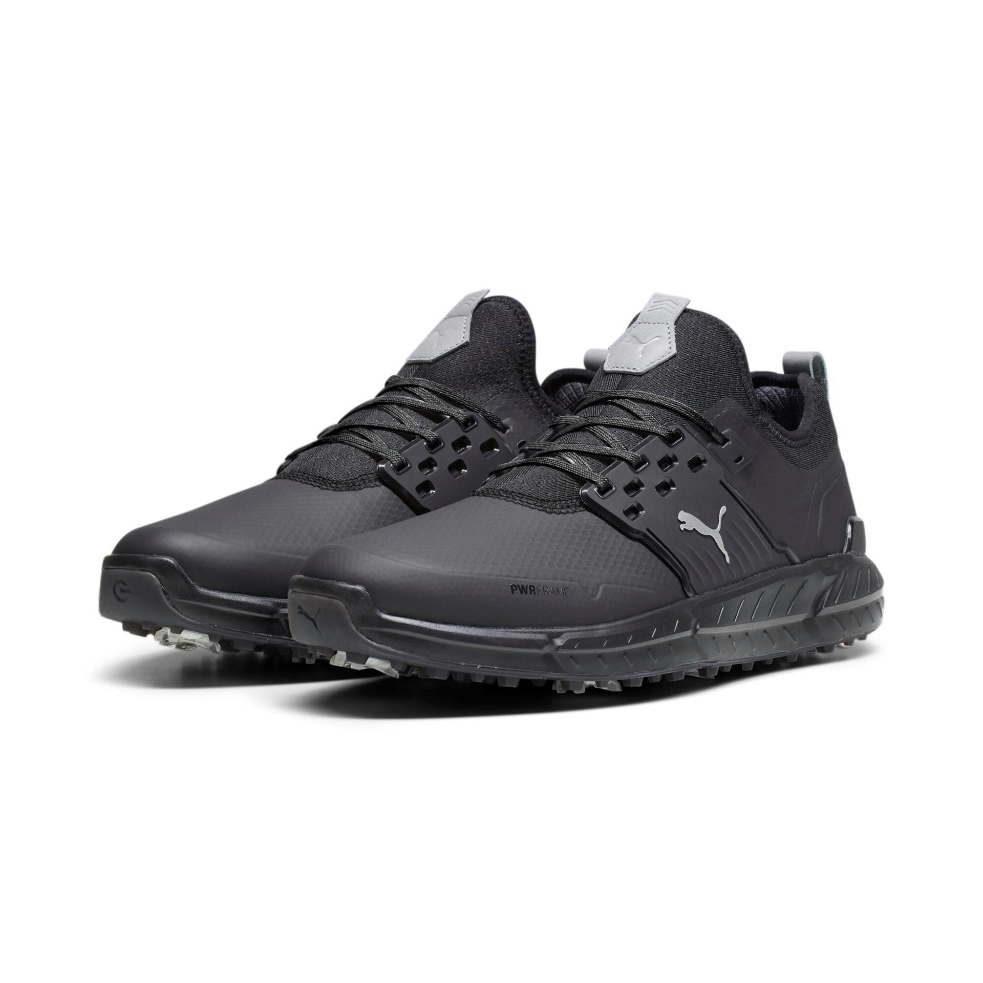 PUMA Puma Golfschuh Ignite Articulate Spikes Schwarz-Grau Herren Golfschuh