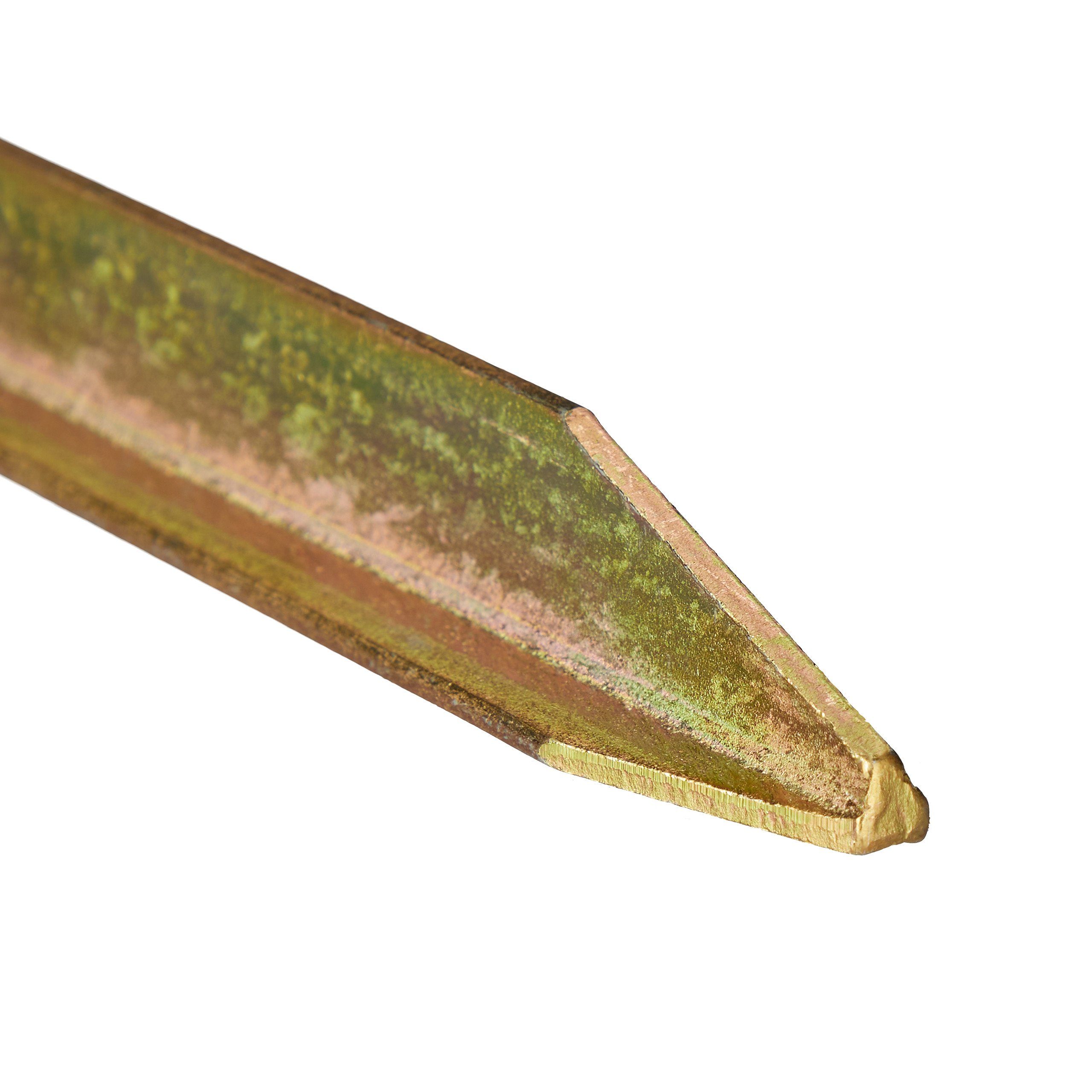 relaxdays Befestigungsanker Heringe 4er Set T-Stahl