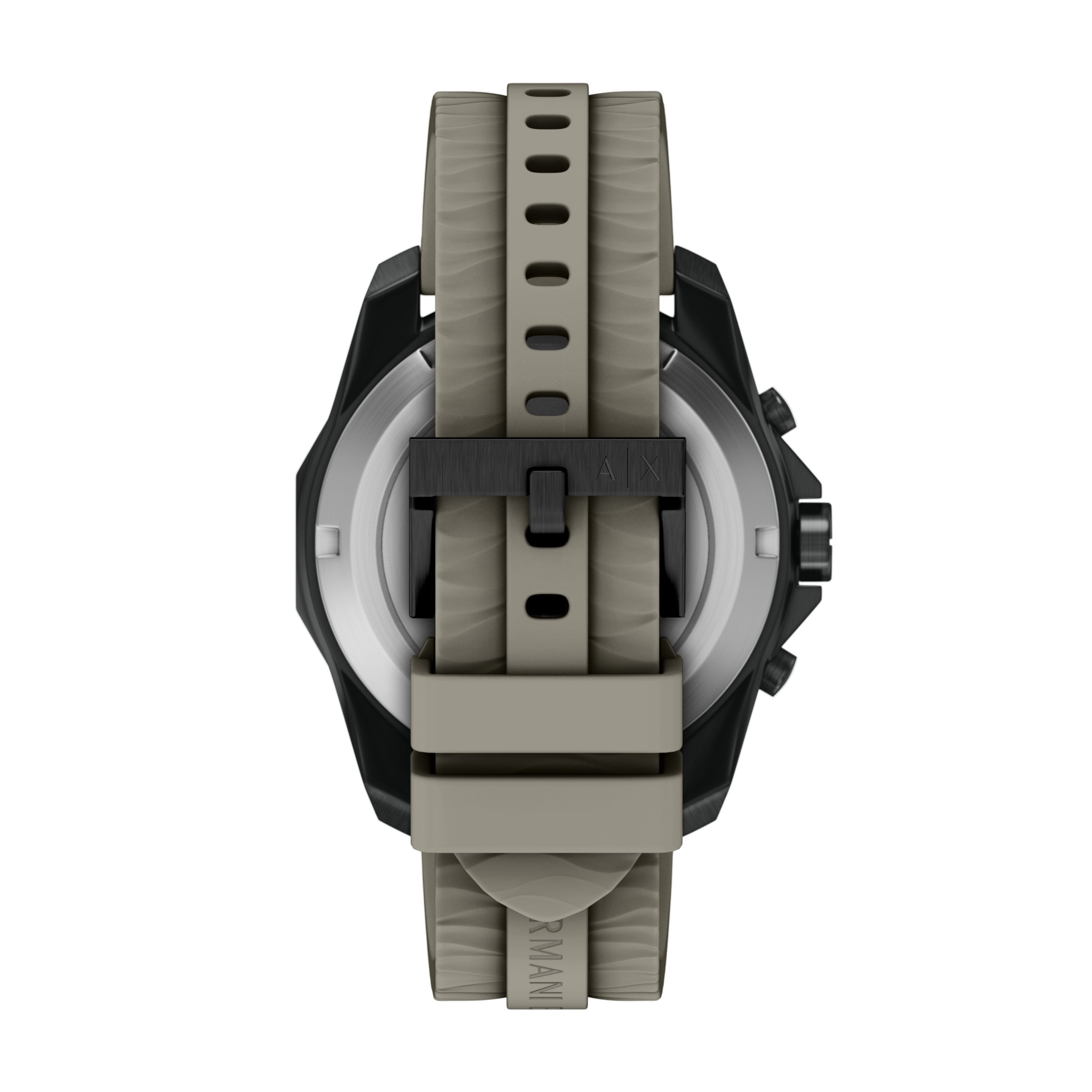 ARMANI EXCHANGE Chronograph AX1971, Quarzuhr, Armbanduhr, Herrenuhr, Silikonarmband, analog, Tag