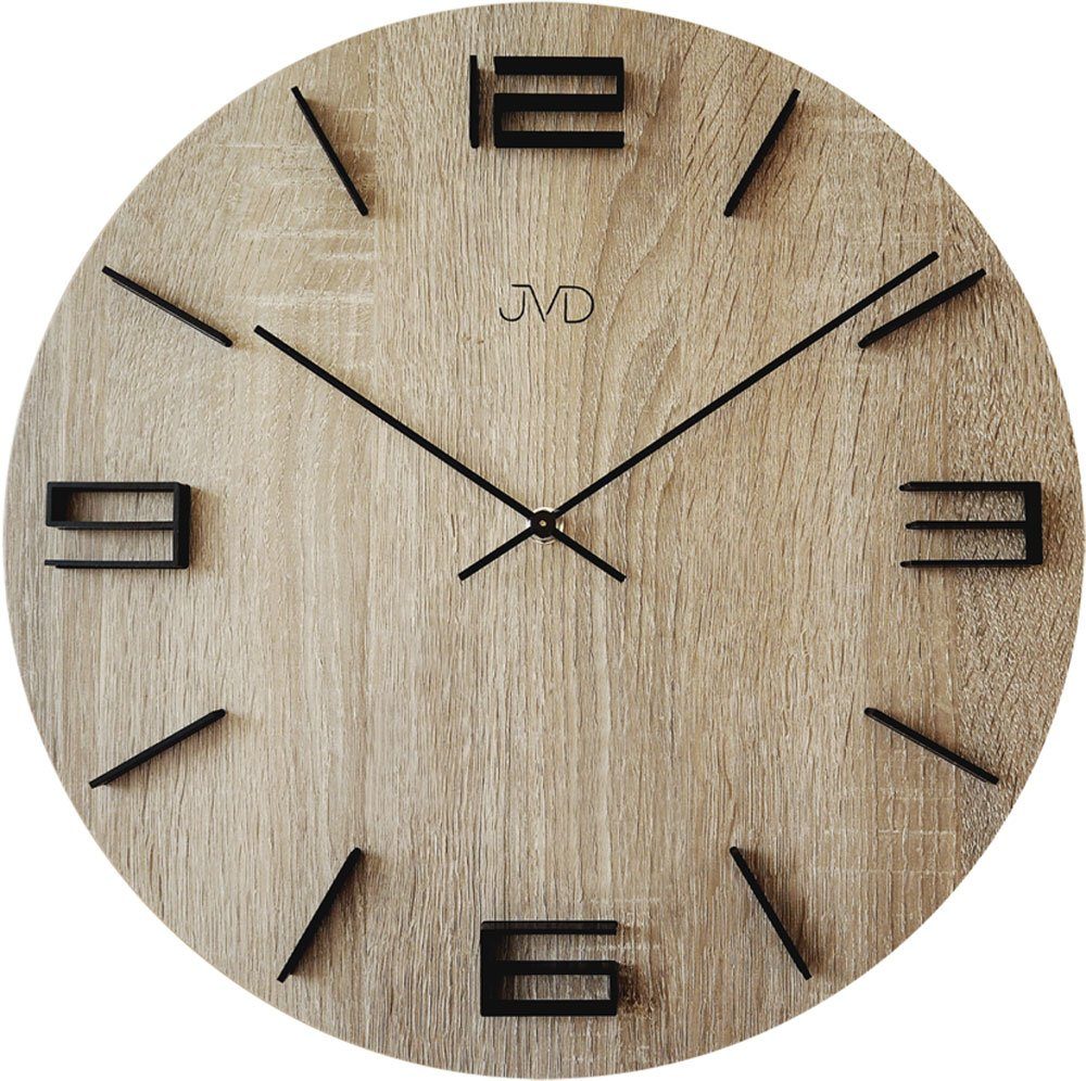 JVD Wanduhr Wanduhr aus Holz - JVD Modell: HC27.3