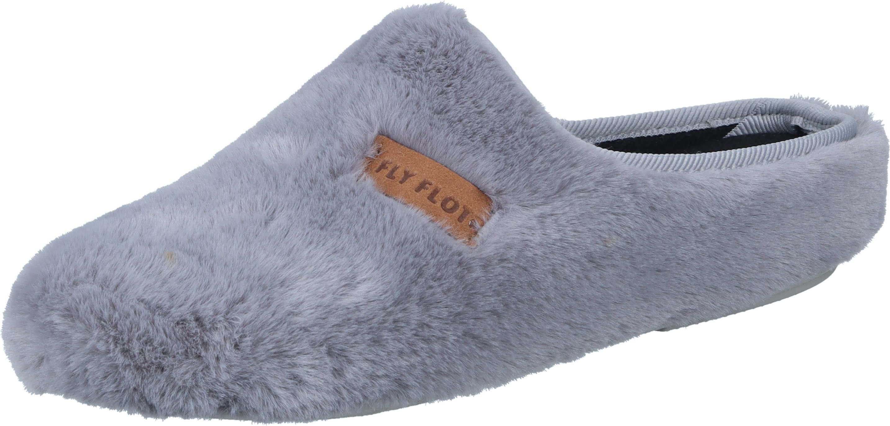 Fly Flot Hausschuhe Pantoffel aus Flauschstoff. € 34,95