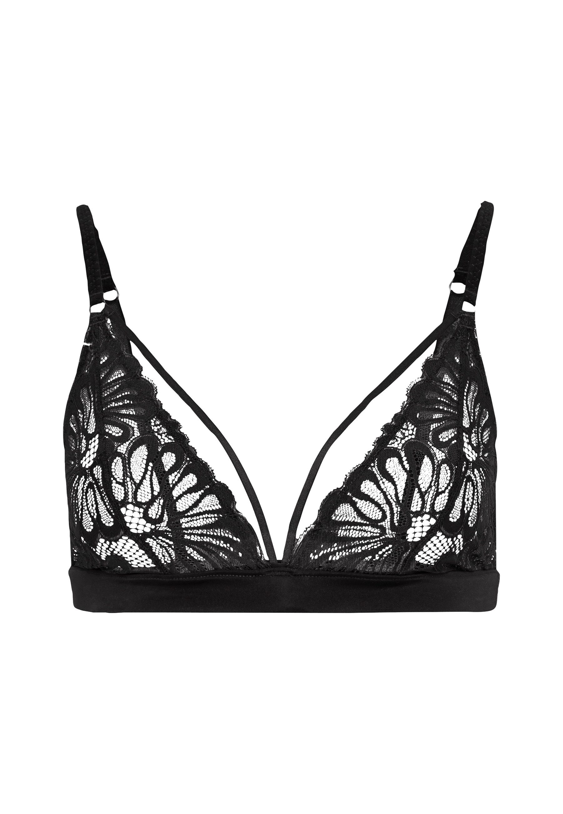 LSCN by LASCANA Bralette (1-tlg) aus blättriger Spitze