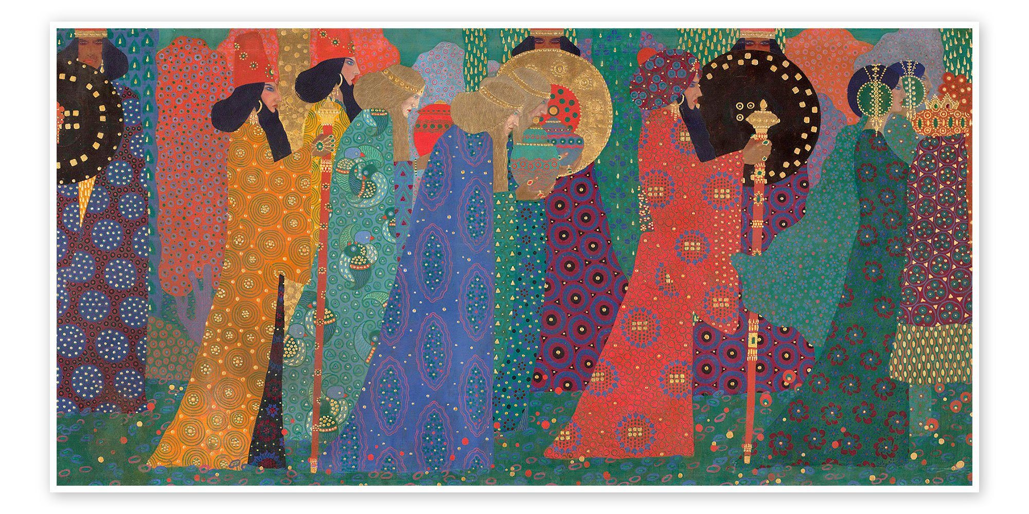 Posterlounge Poster Vittorio Zecchin, Tausendundeine Nacht, Malerei, Print